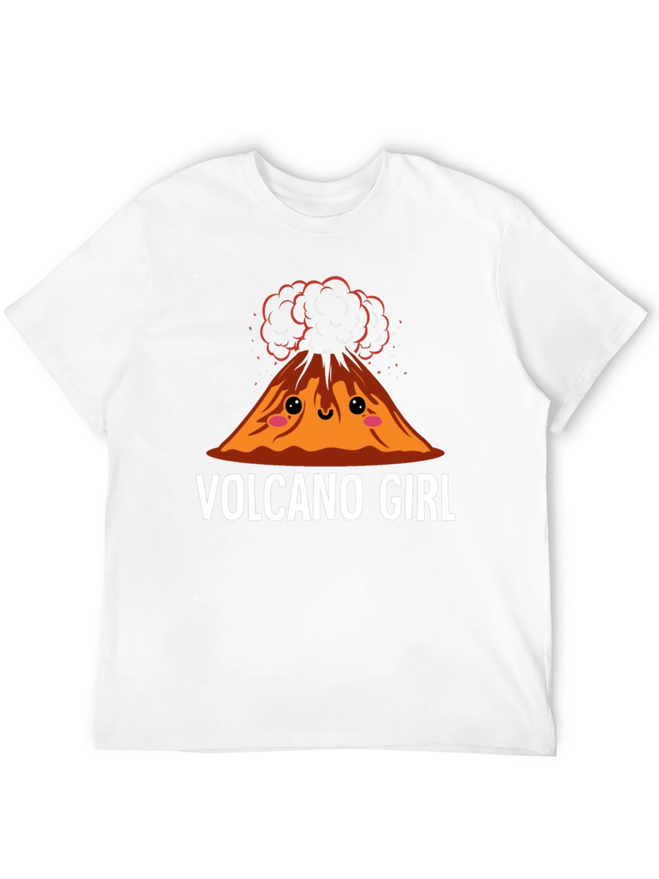 Volcano Girl Graphic Tee - Fun & Unique Design