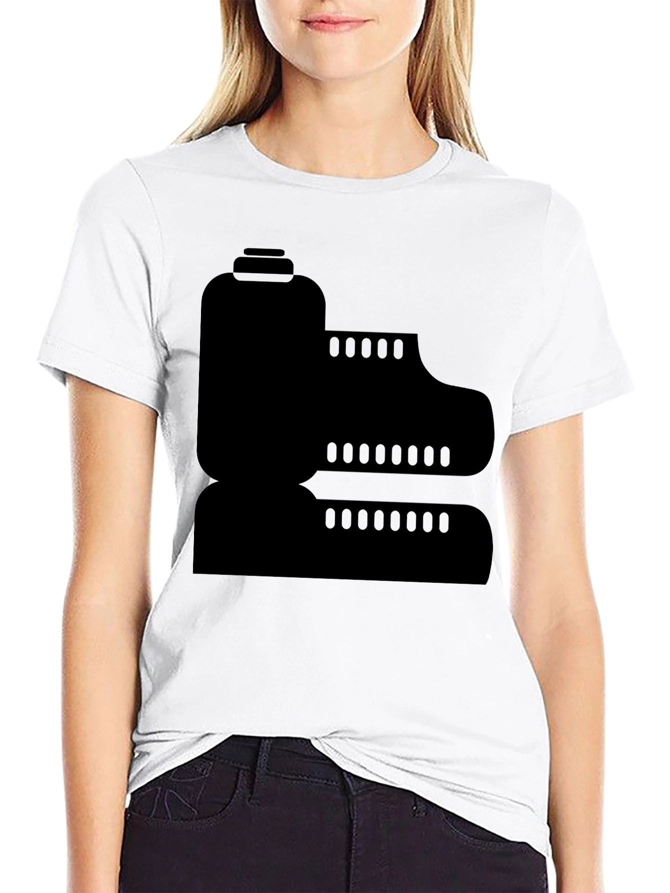 Retro Camera Film Roll T-Shirt - Classic Photography Tee