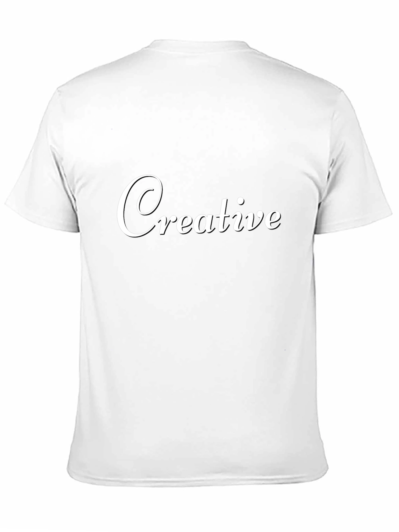 Creative Black T-Shirt