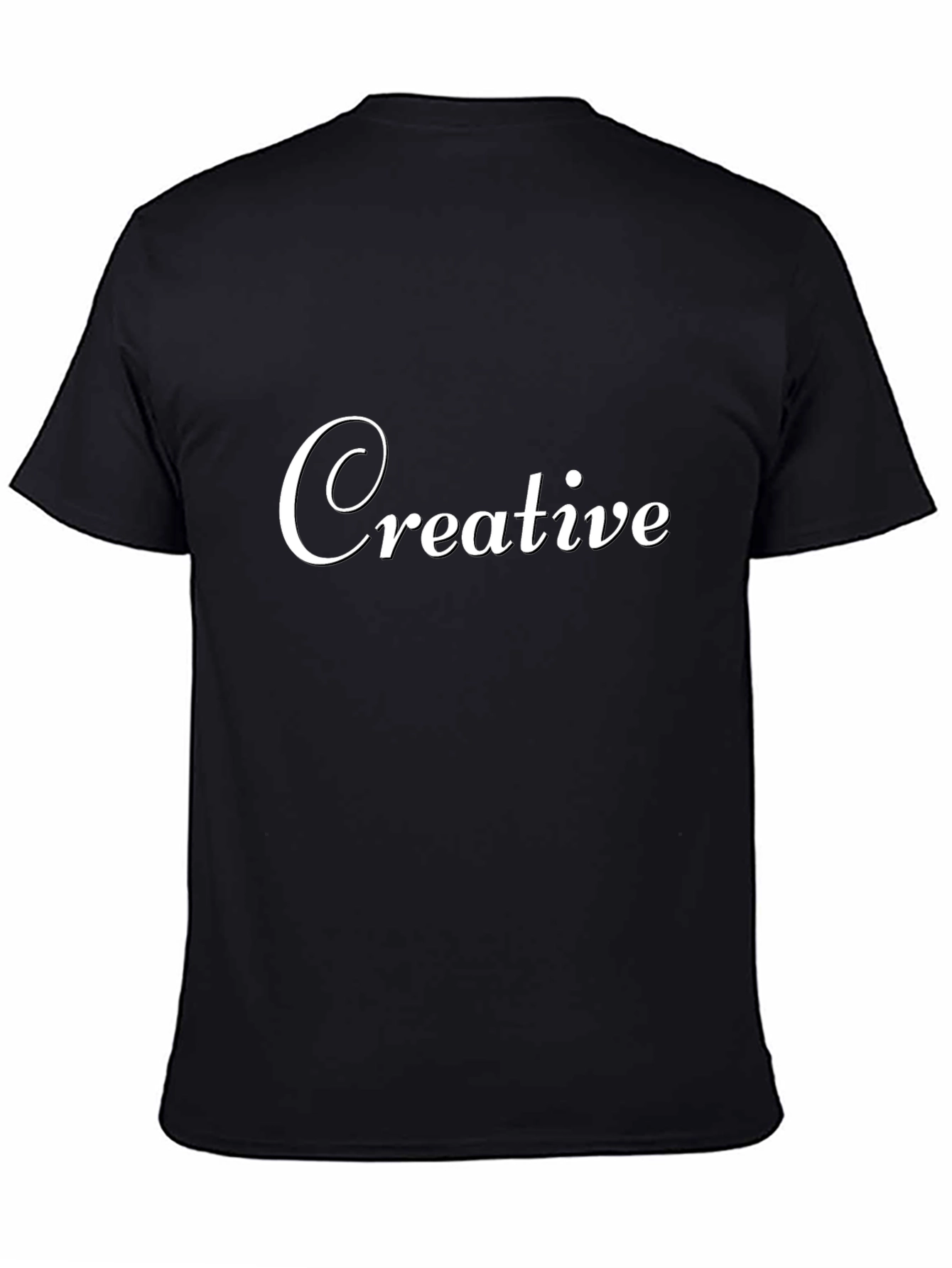 Creative Black T-Shirt