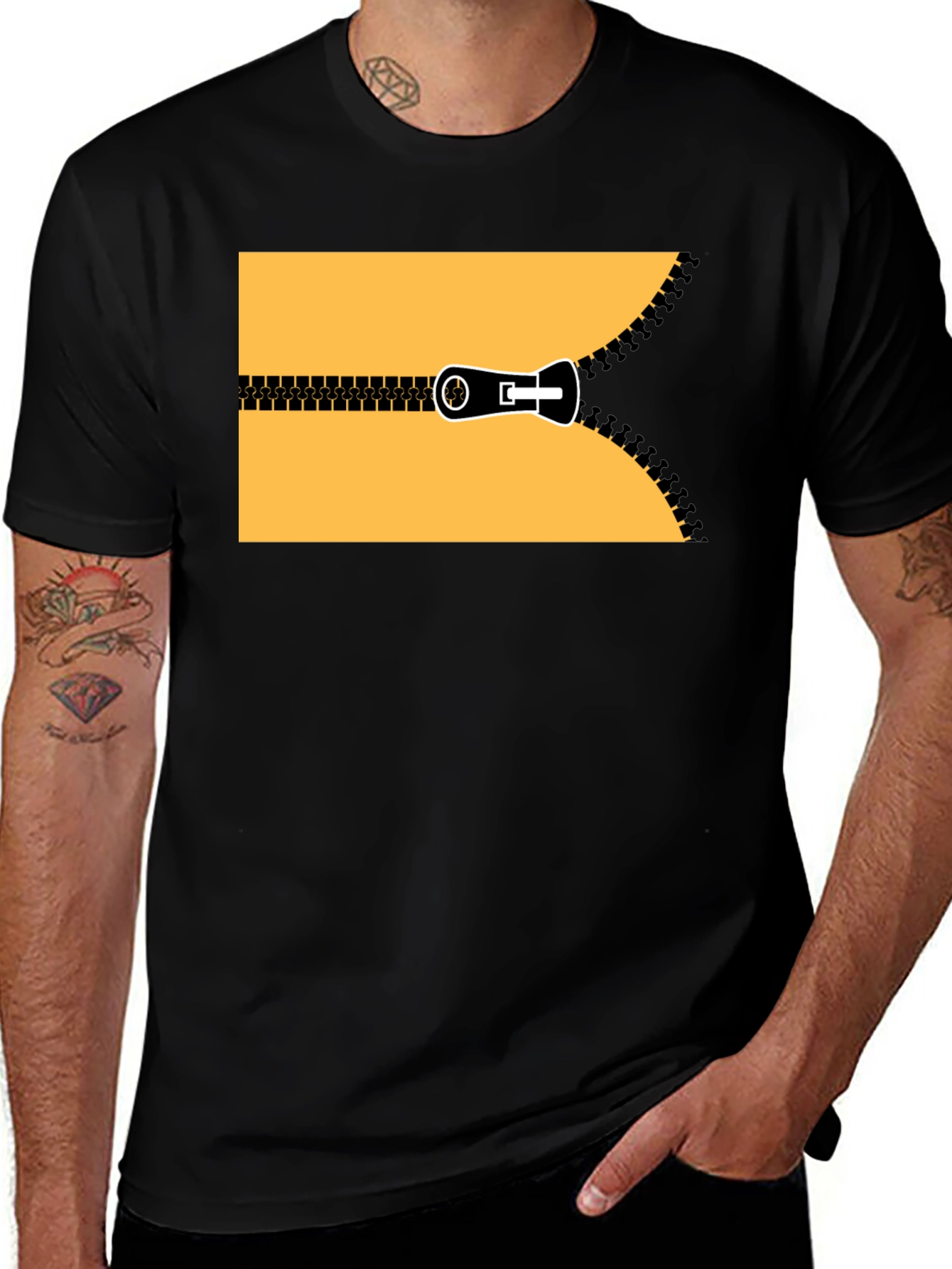 Unzipped Graphic Tee