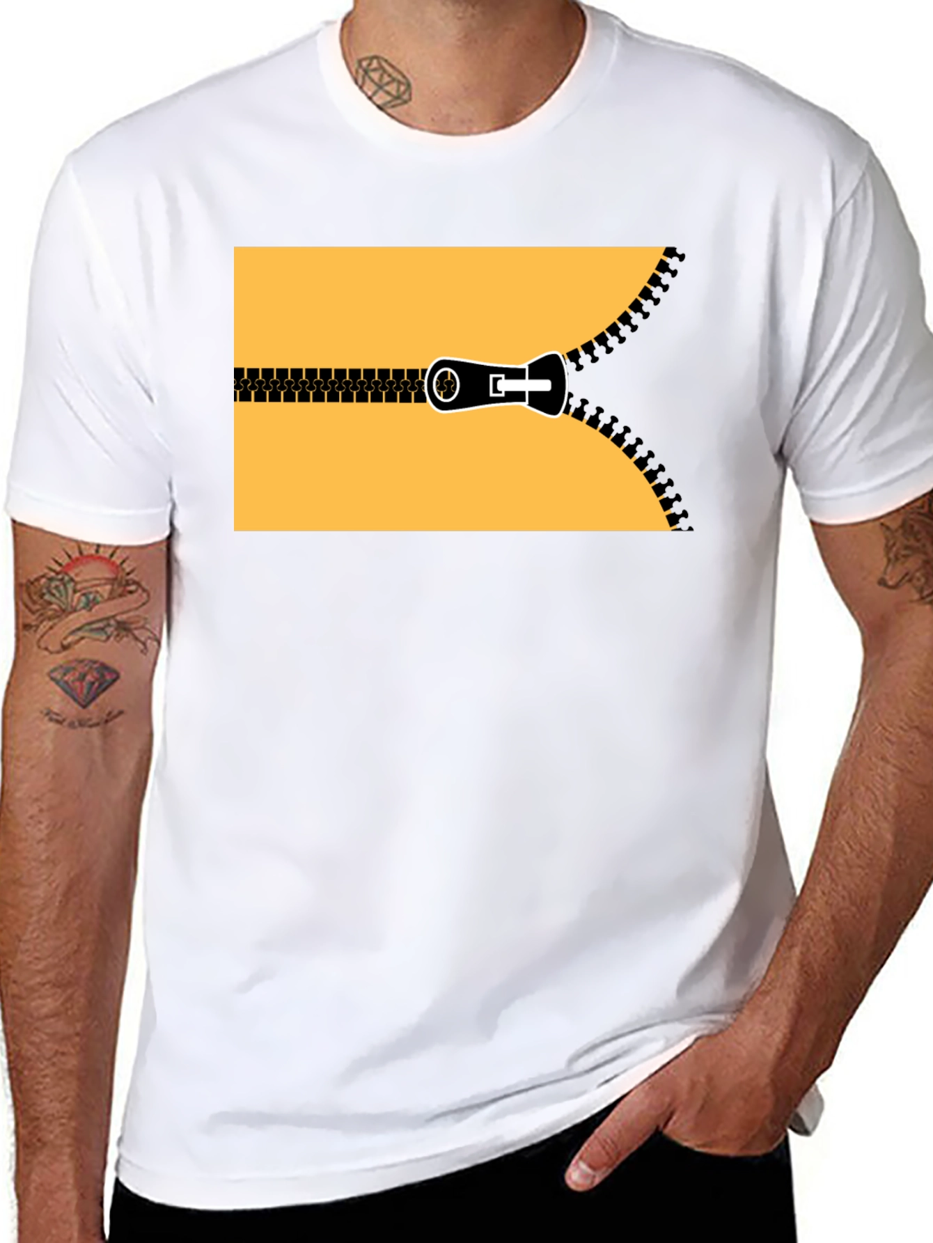 Unzipped Graphic Tee