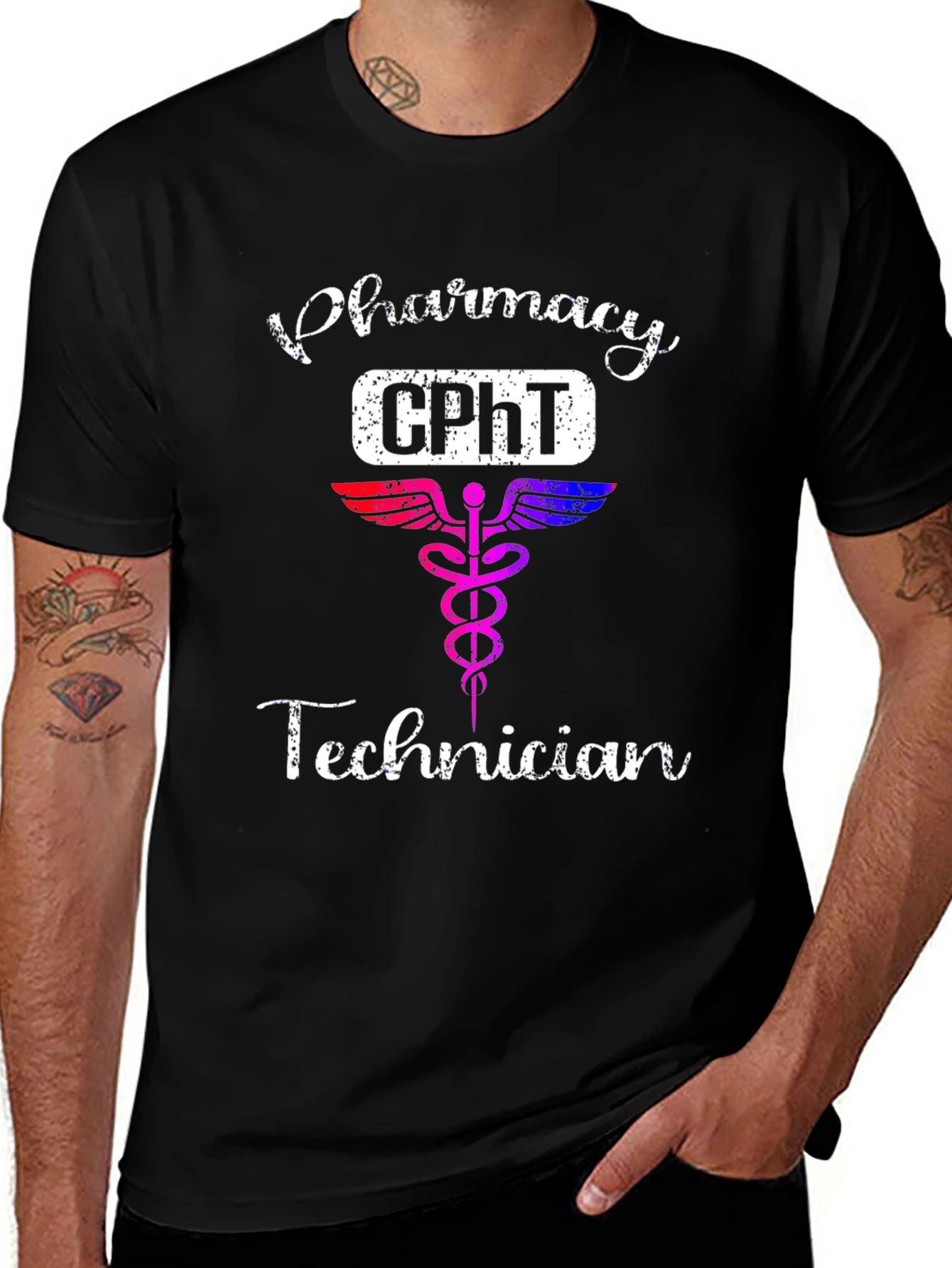 Pharmacy Technician T-Shirt CPhT Design