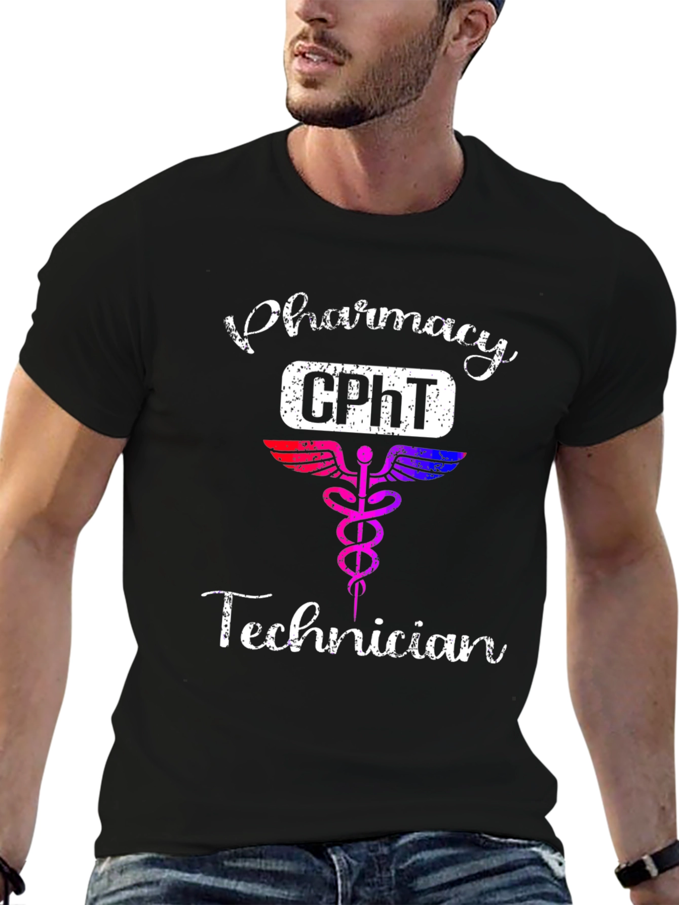 Pharmacy Technician T-Shirt CPhT Design