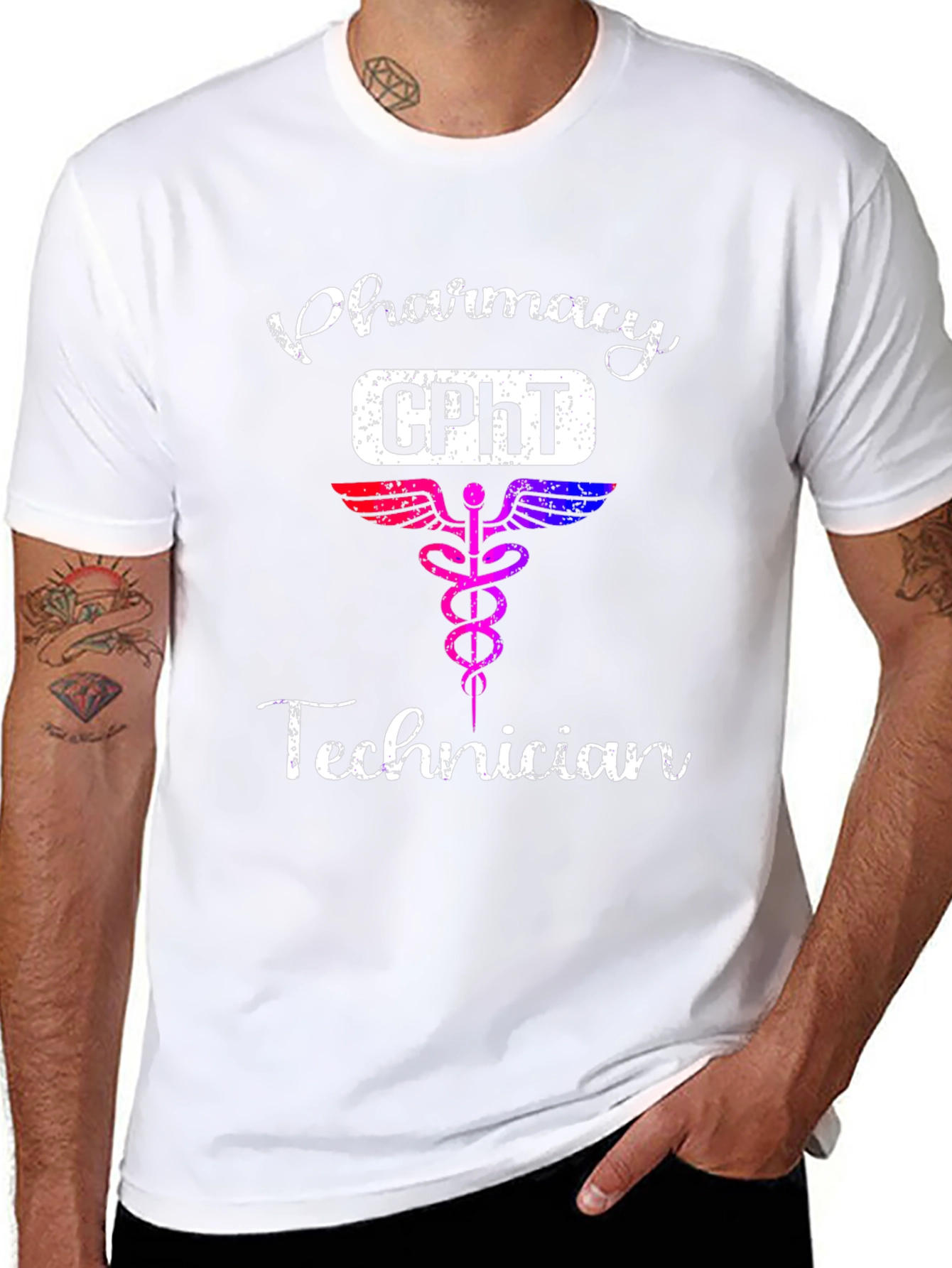 Pharmacy Technician T-Shirt CPhT Design