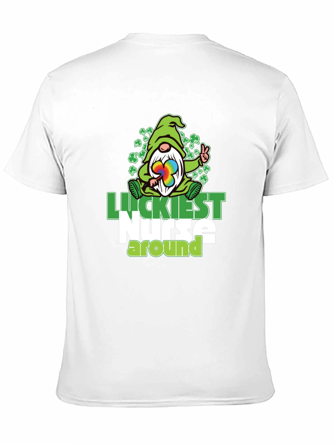 Luckiest Nurse Around T-Shirt St. Patricks Day