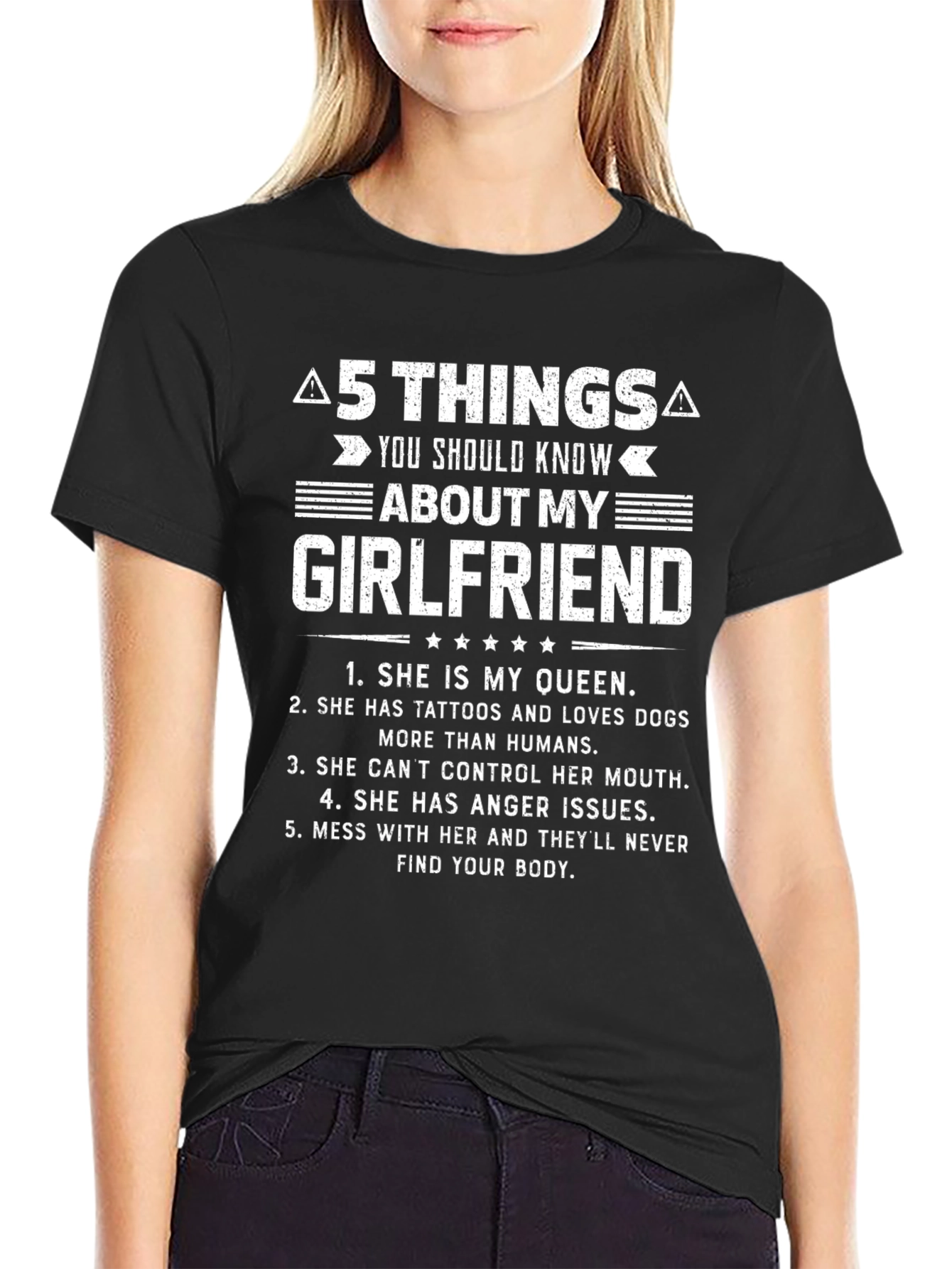 5 Things About My Girlfriend T-Shirt