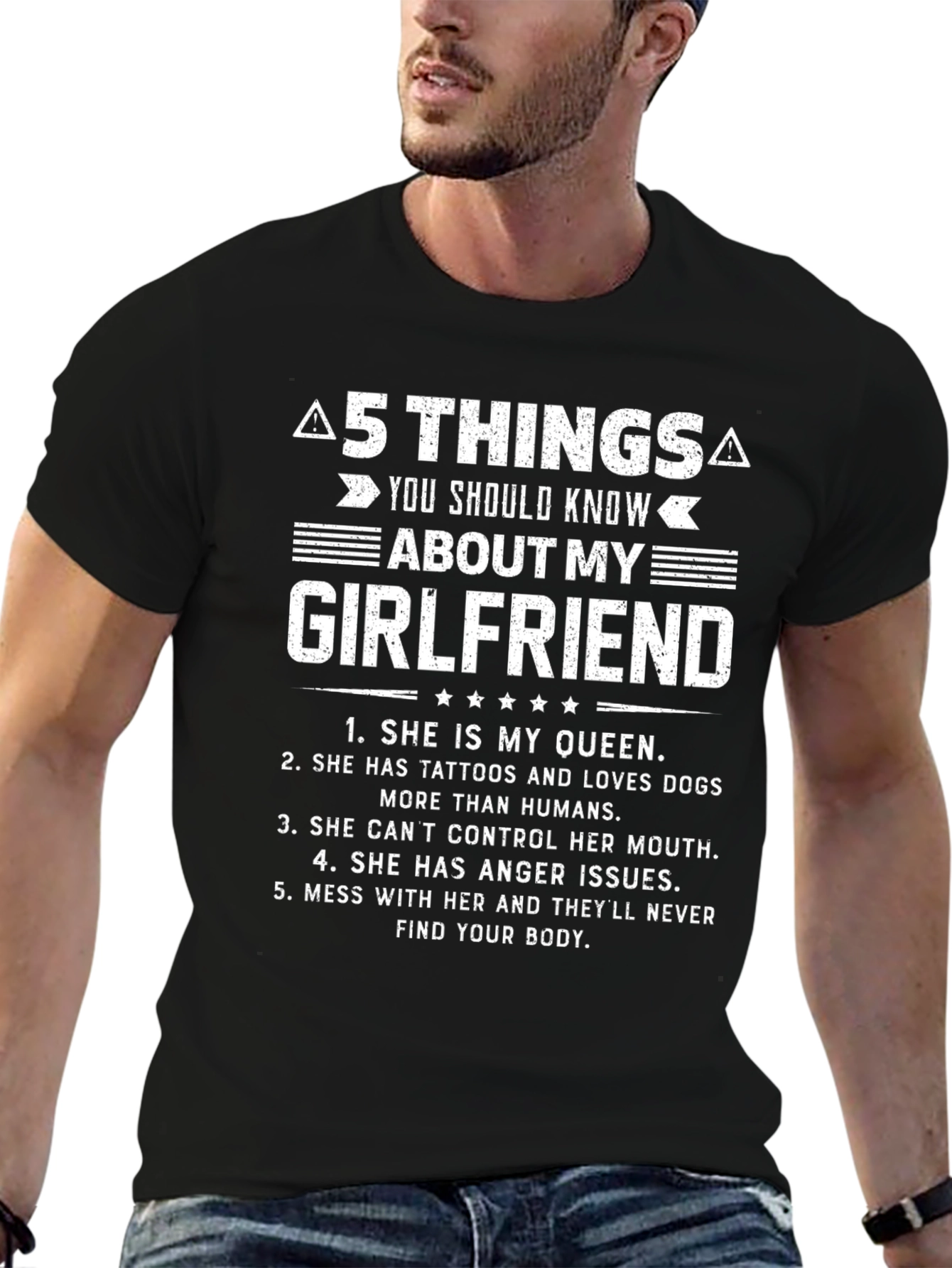 5 Things About My Girlfriend T-Shirt
