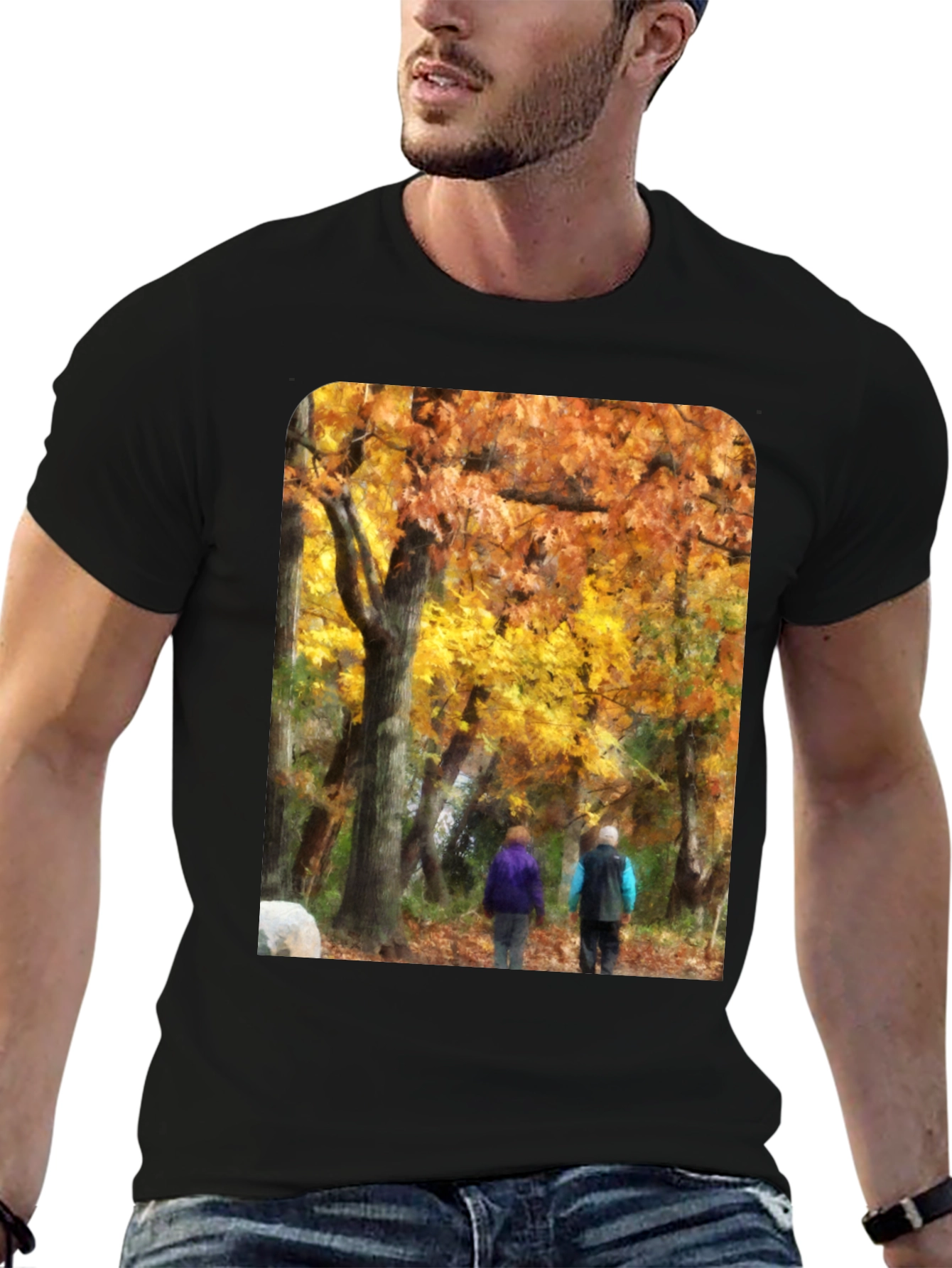 Autumn Forest Walk T-Shirt