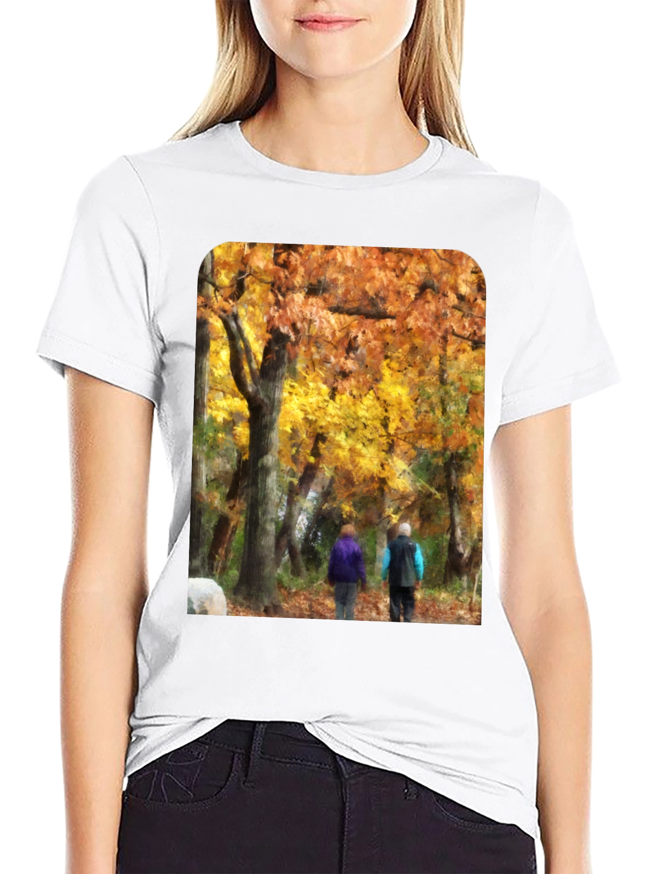 Autumn Forest Walk T-Shirt