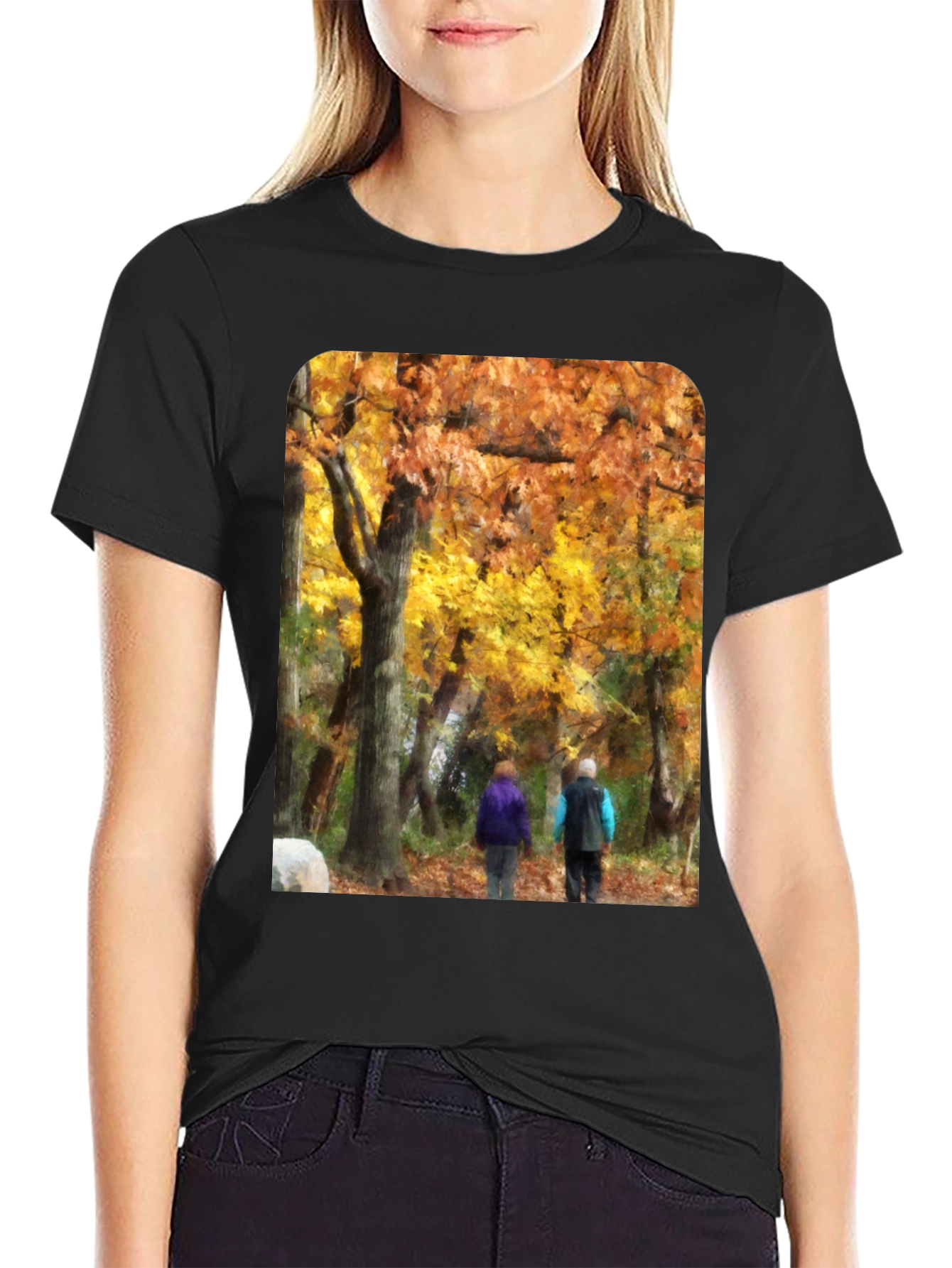 Autumn Forest Walk T-Shirt