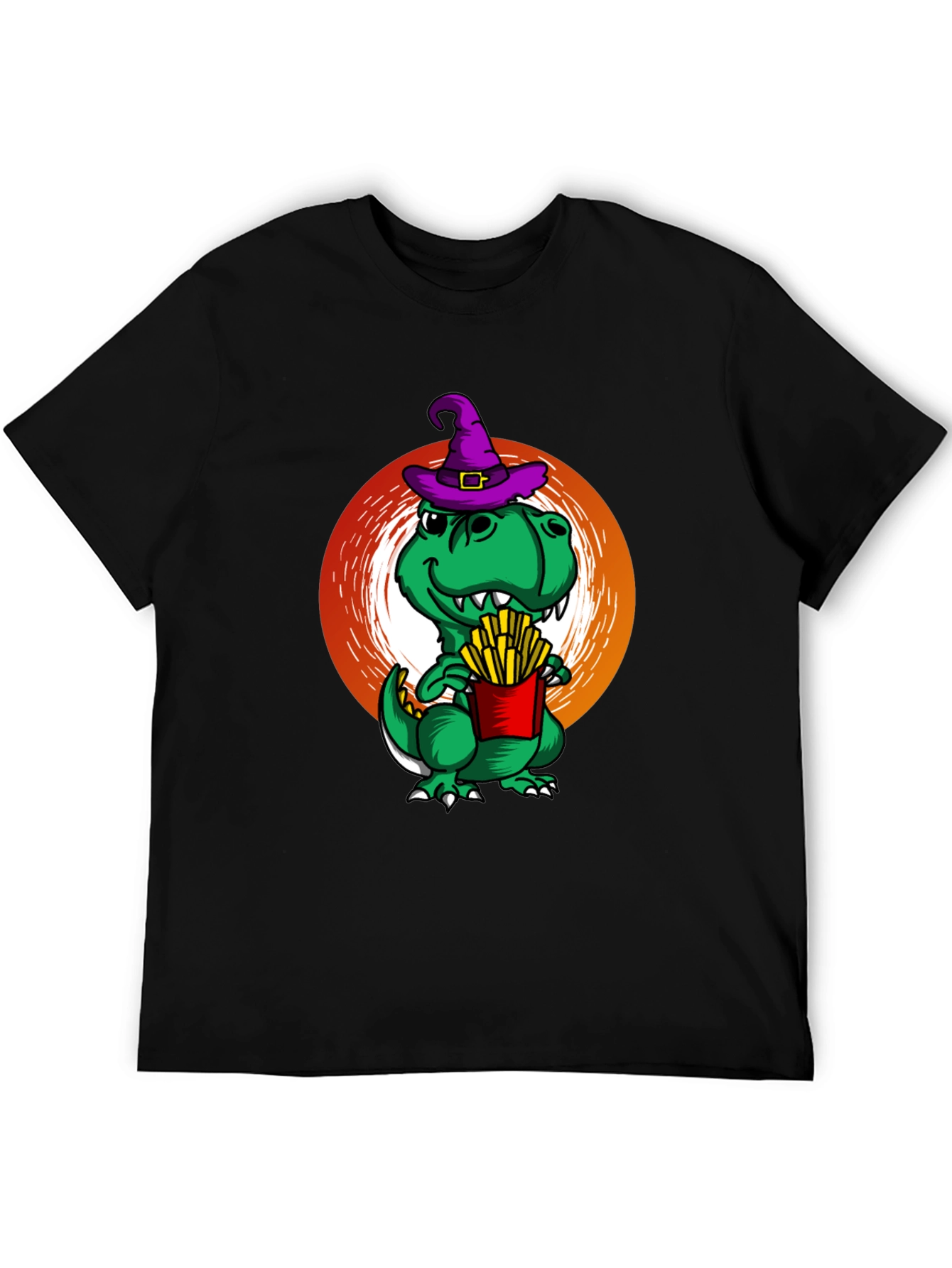 Dino Witch French Fry T-Shirt
