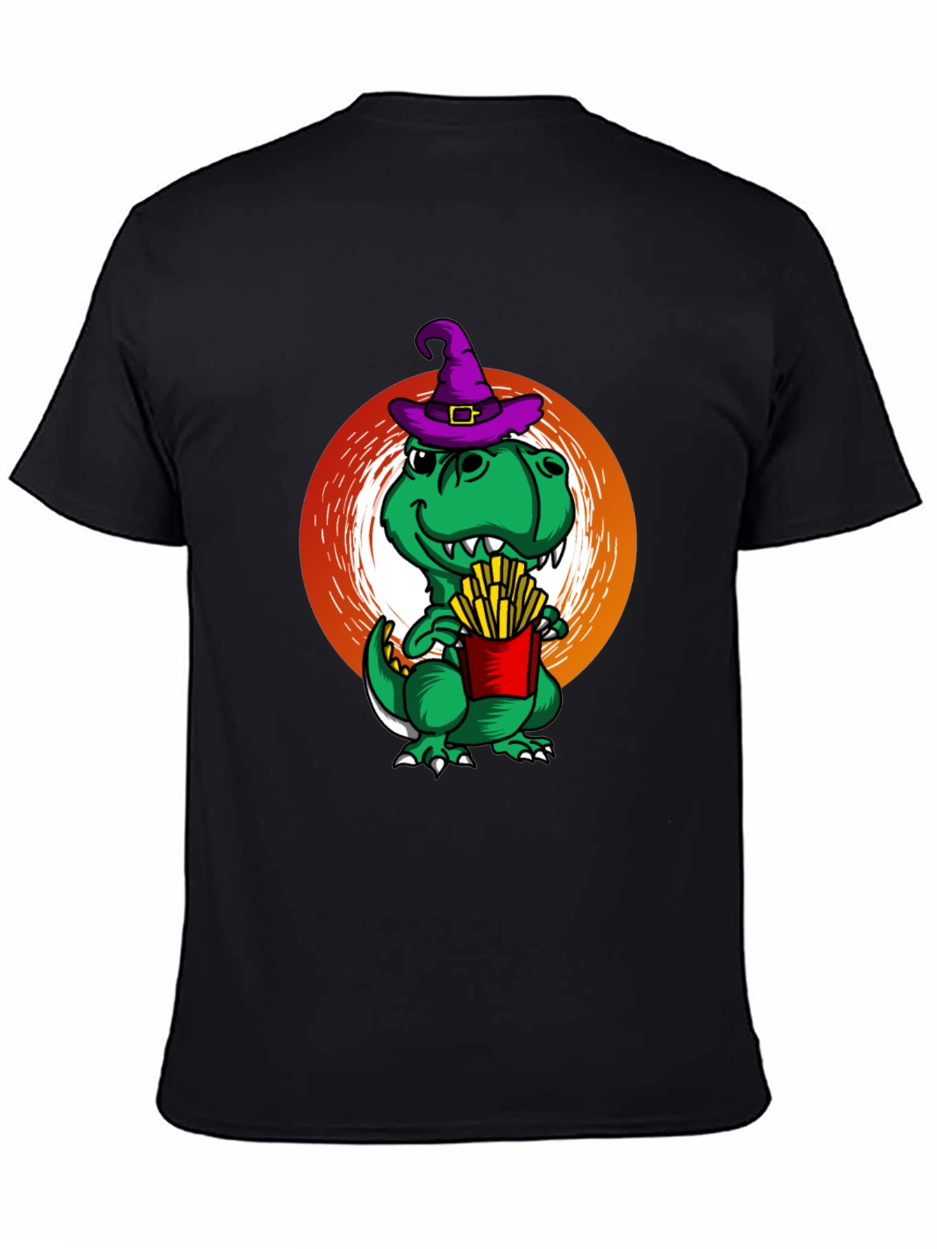 Dino Witch French Fry T-Shirt