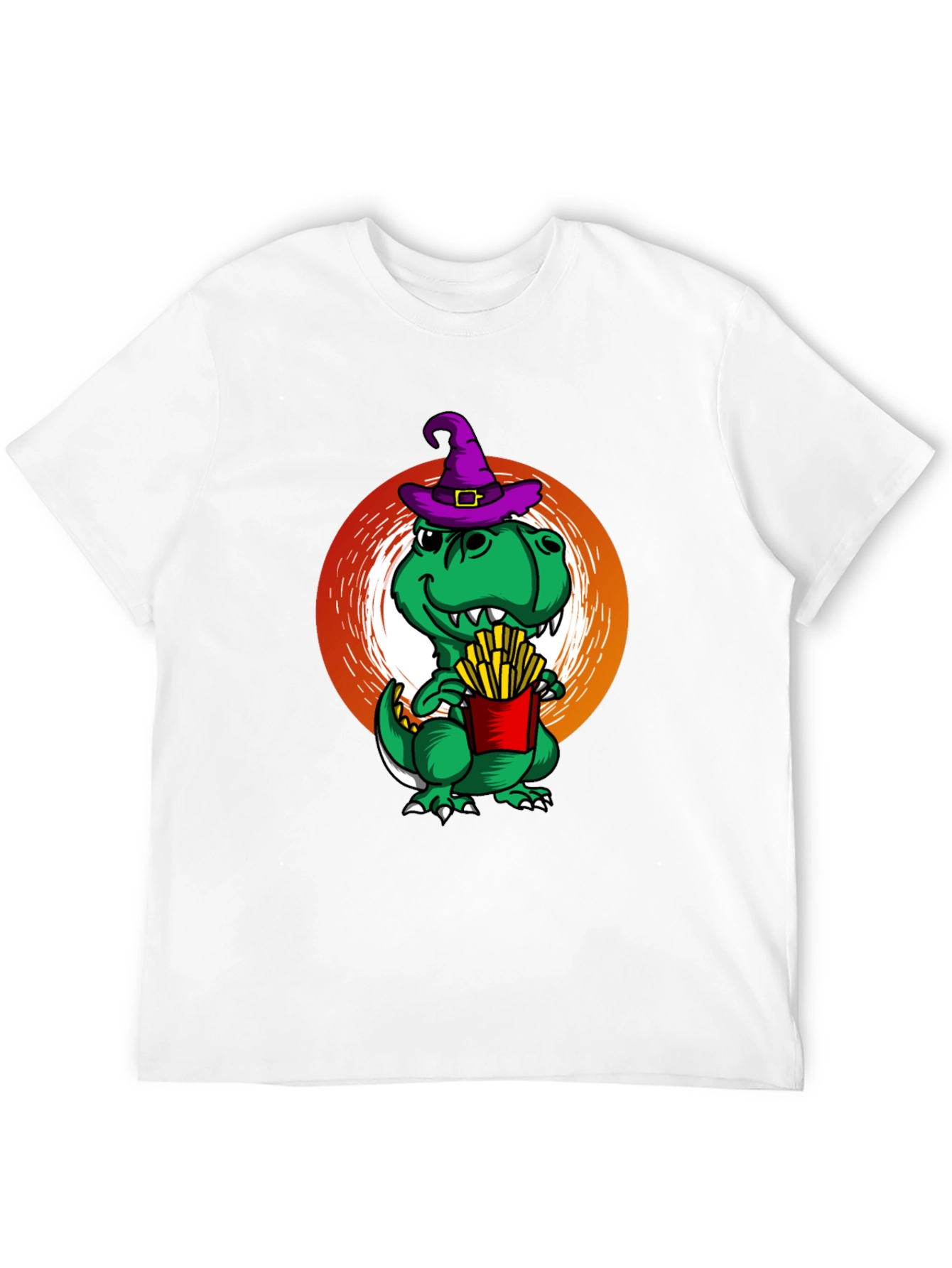 Dino Witch French Fry T-Shirt