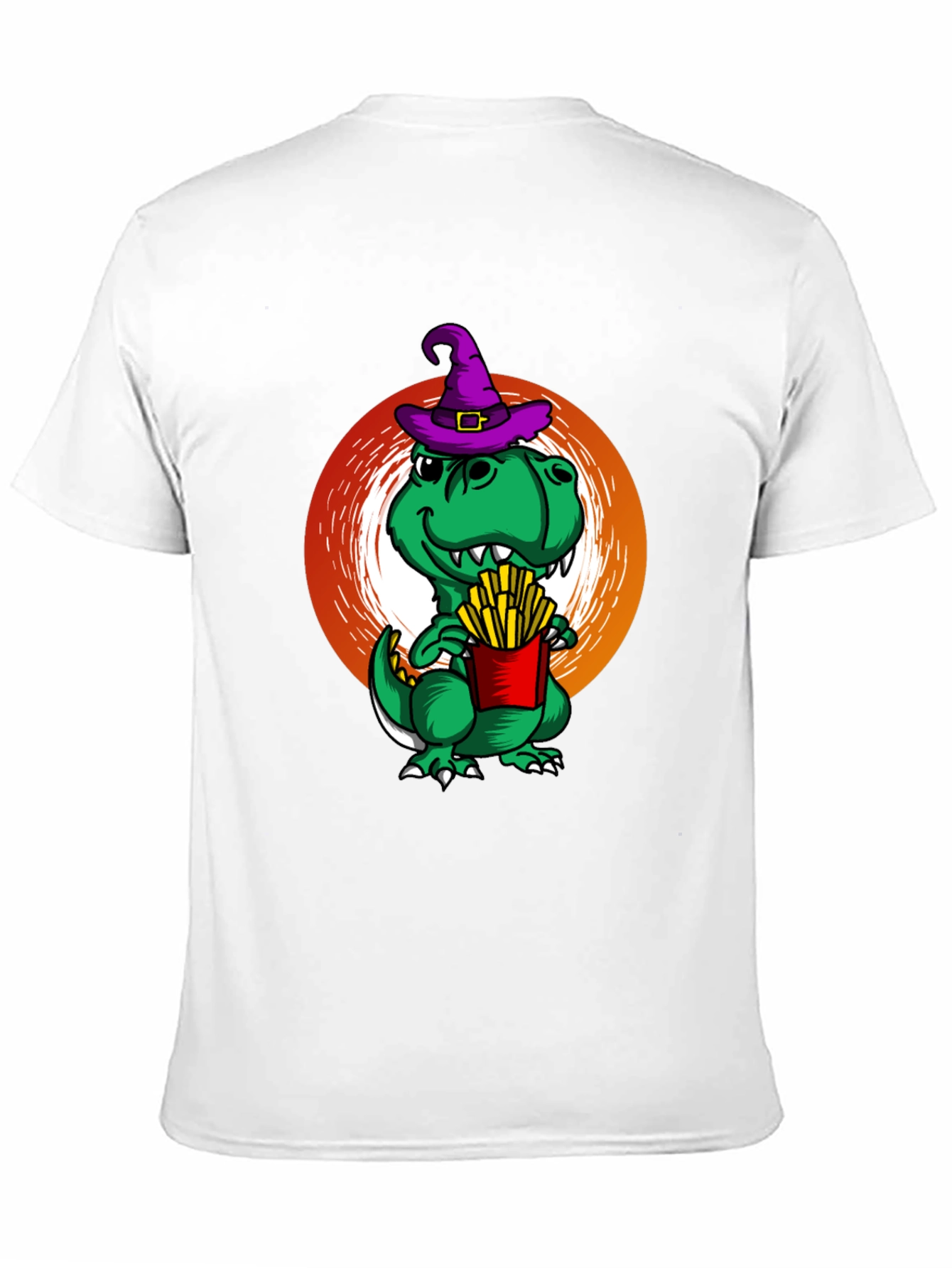 Dino Witch French Fry T-Shirt
