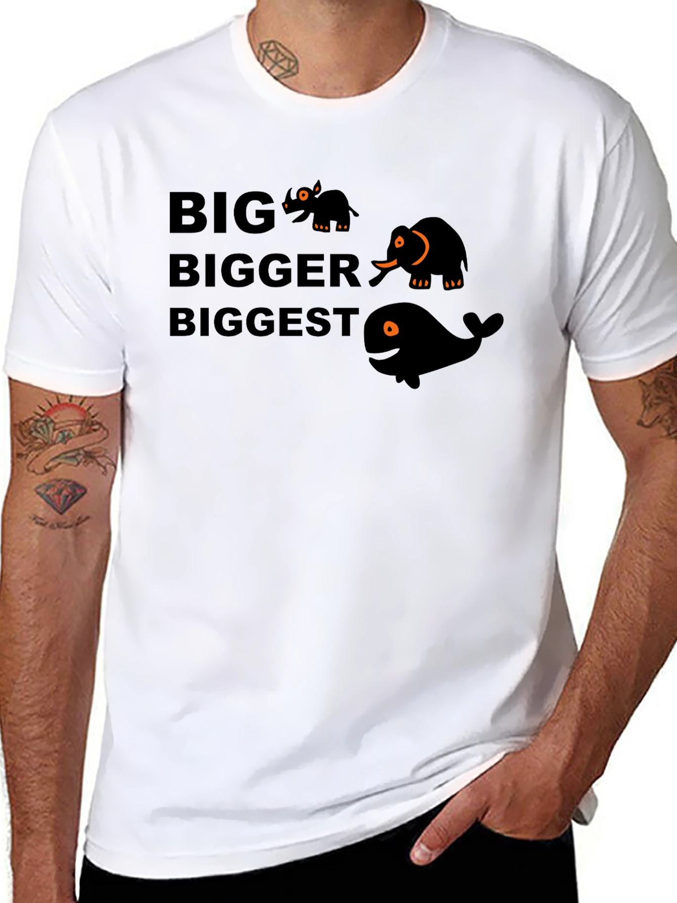 Big Bigger Biggest Graphic Tee