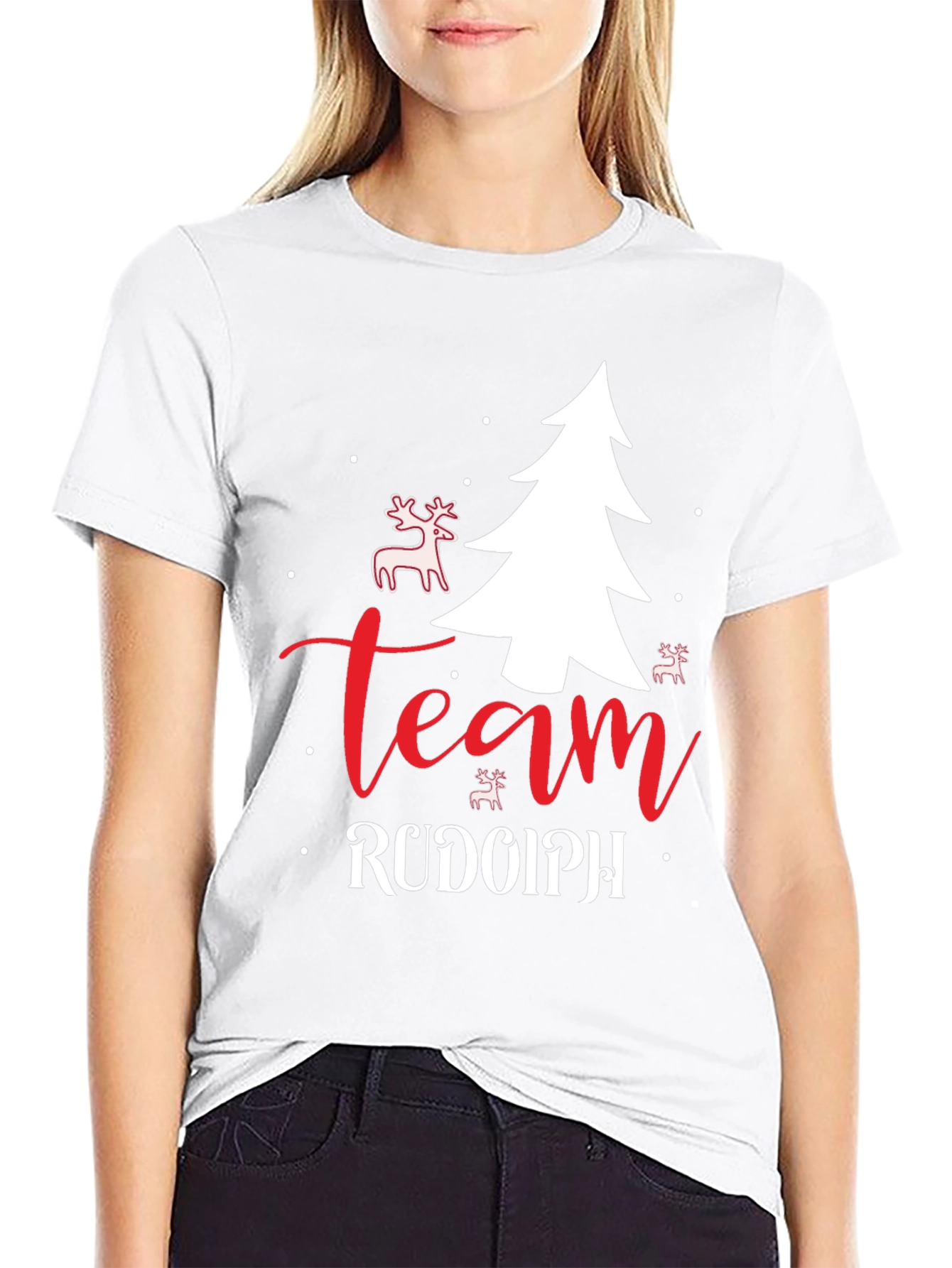 Team Rudolph Holiday Graphic Tee