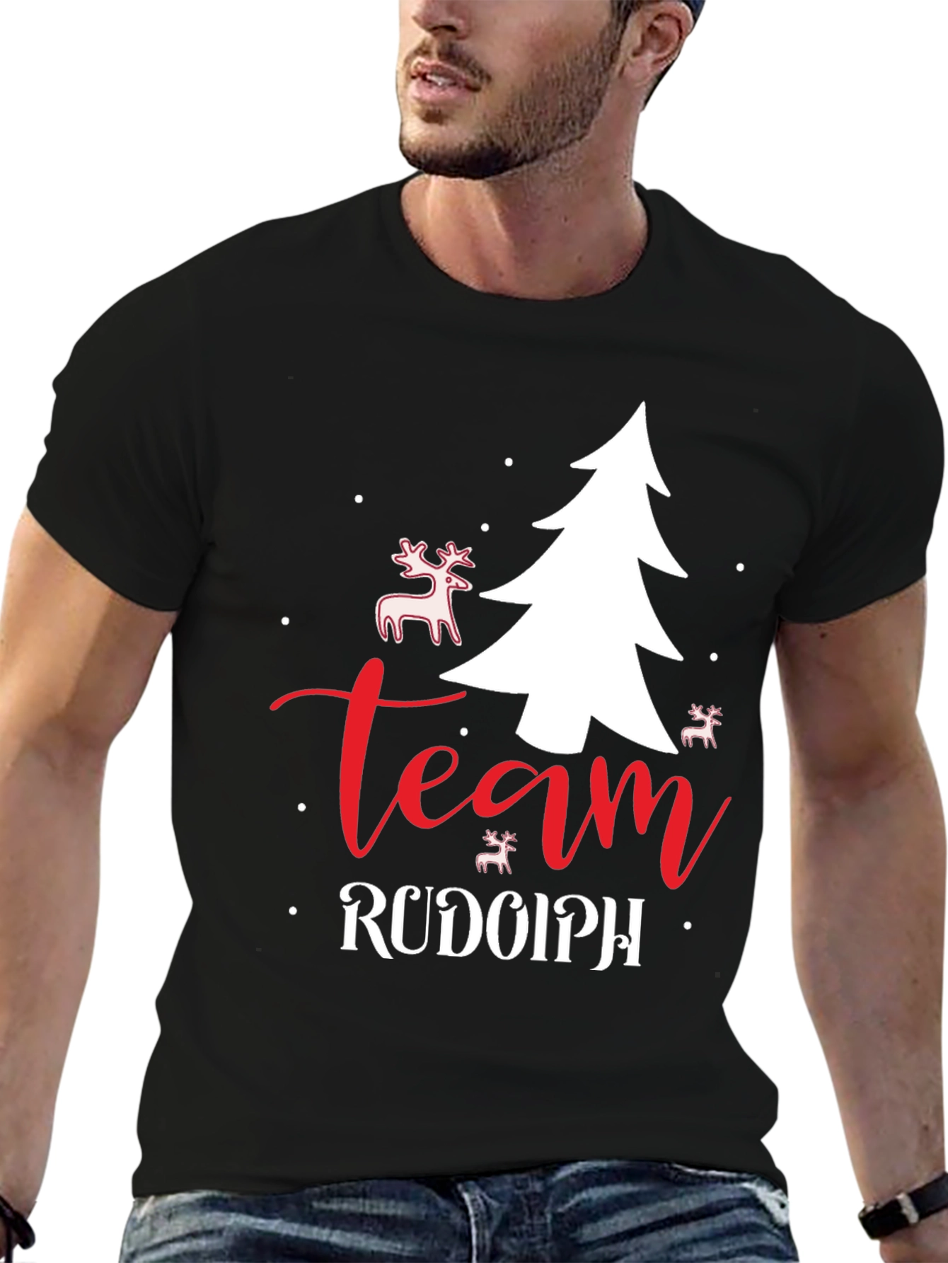 Team Rudolph Holiday Graphic Tee
