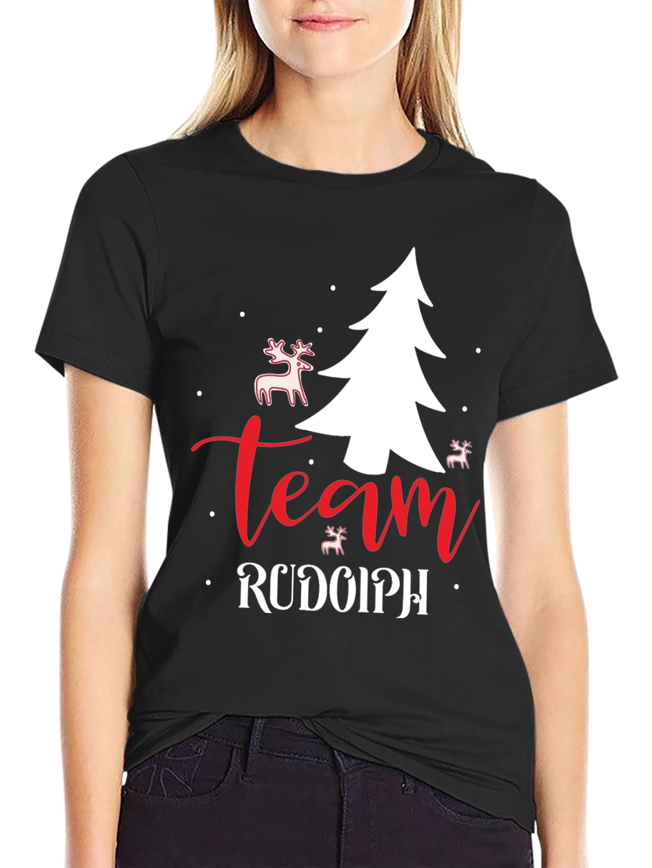Team Rudolph Holiday Graphic Tee