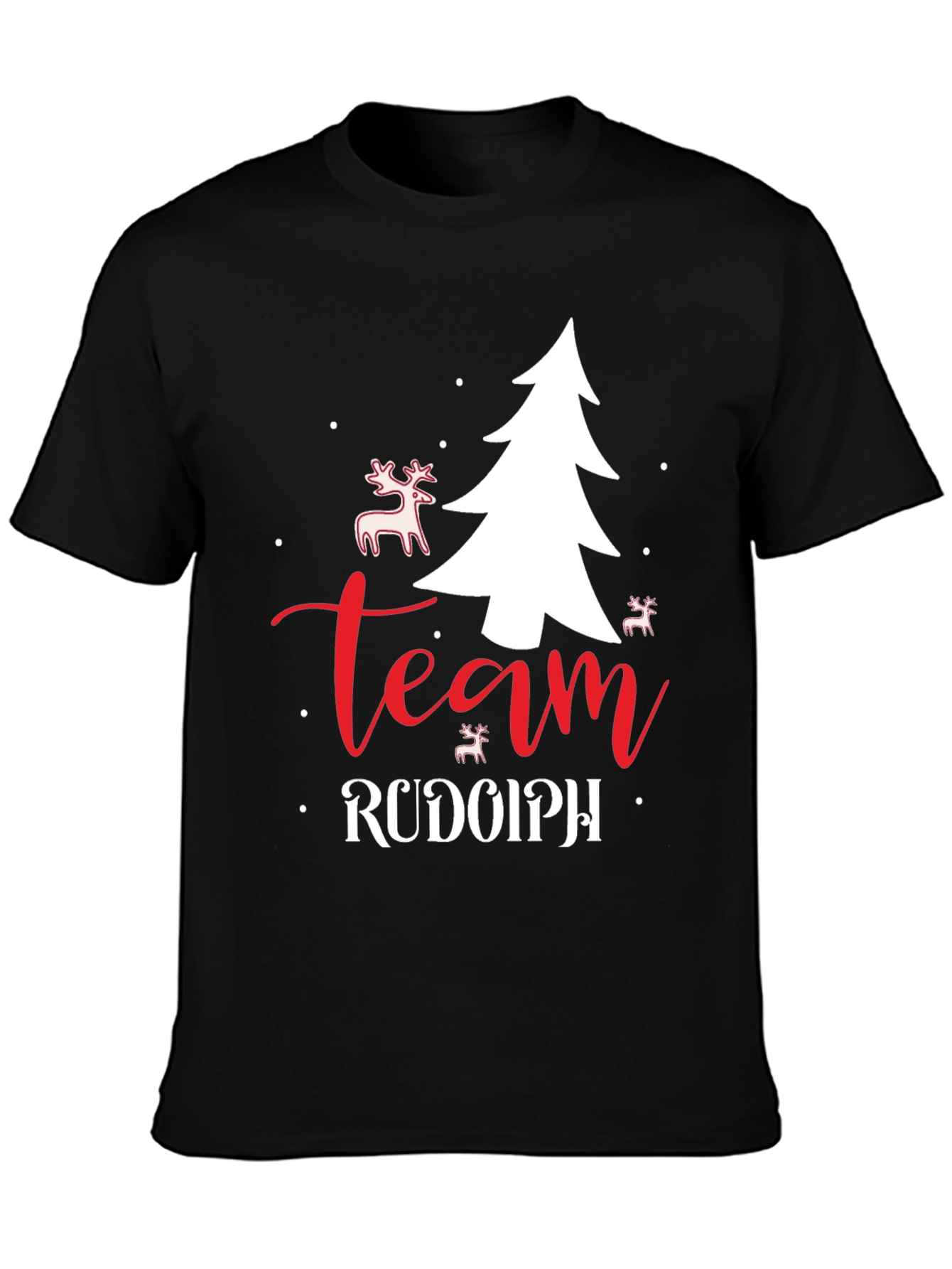 Team Rudolph Holiday Graphic Tee