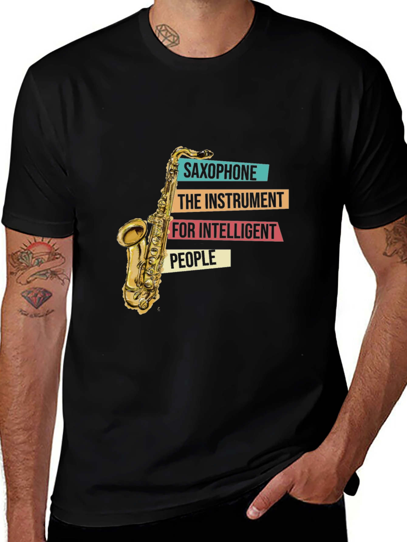 Saxophone Instrument T-Shirt