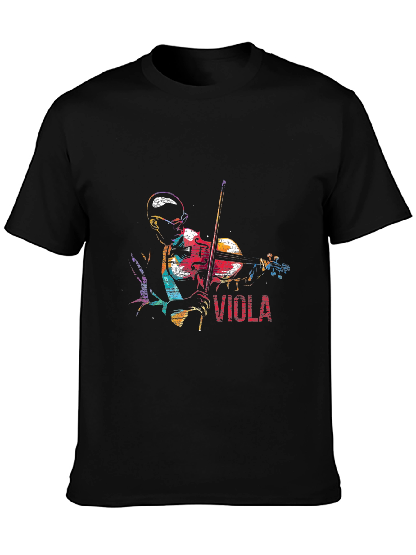 Viola Player Graphic T-Shirt - Stylish Music Tee