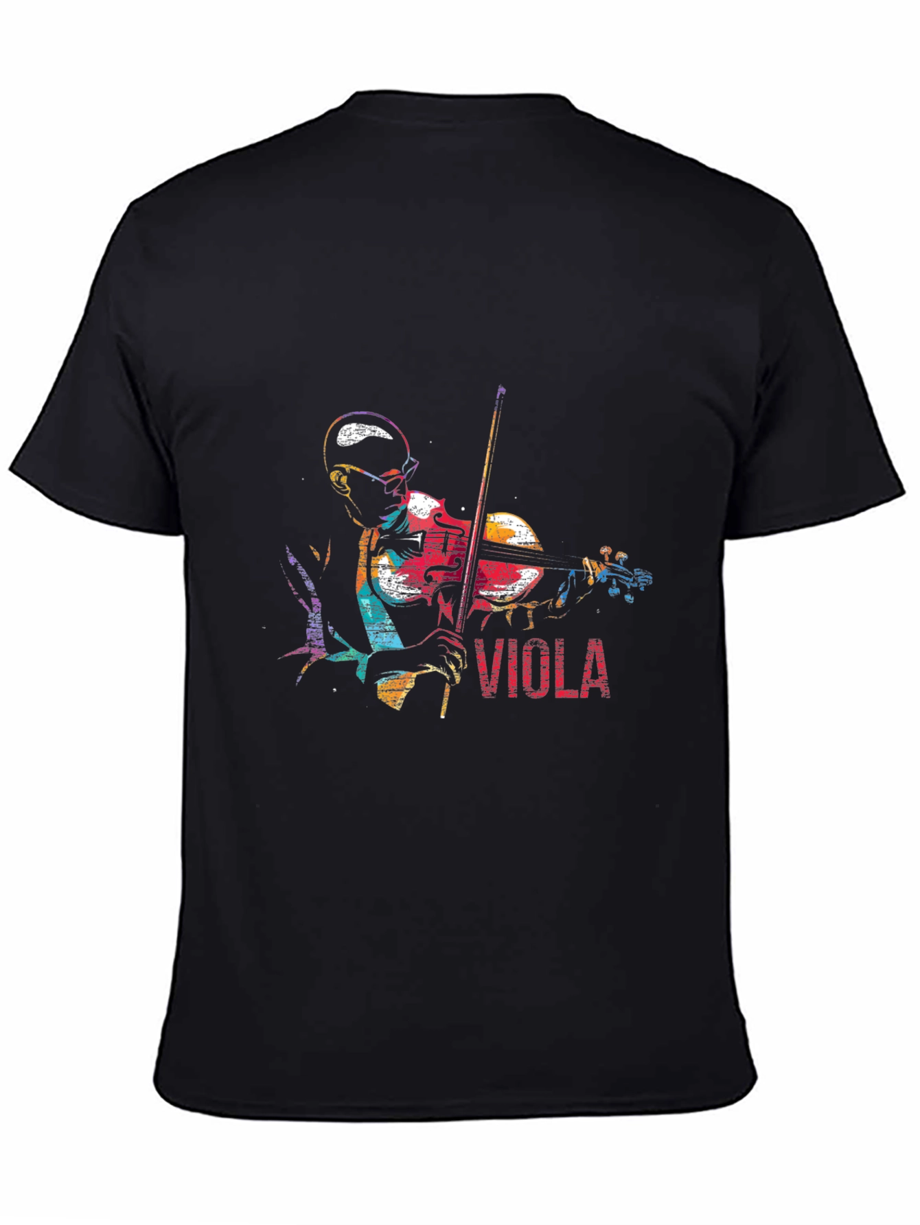 Viola Player Graphic T-Shirt - Stylish Music Tee
