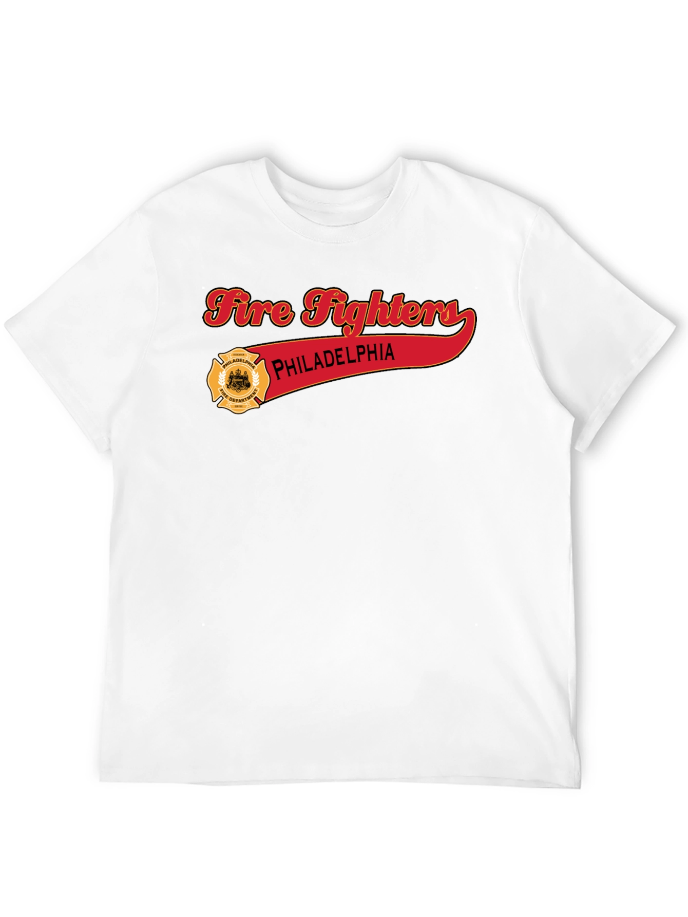 Philadelphia Firefighters Black T-Shirt