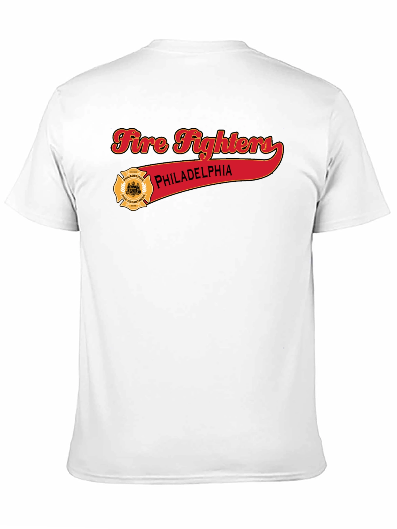 Philadelphia Firefighters Black T-Shirt