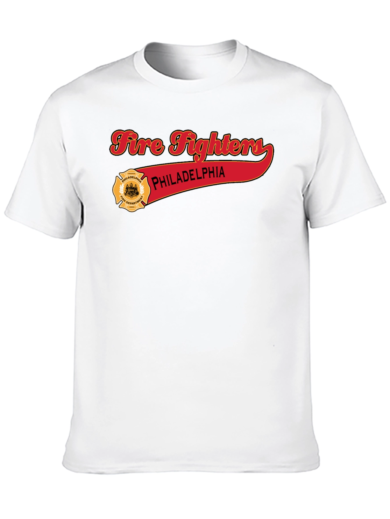 Philadelphia Firefighters Black T-Shirt