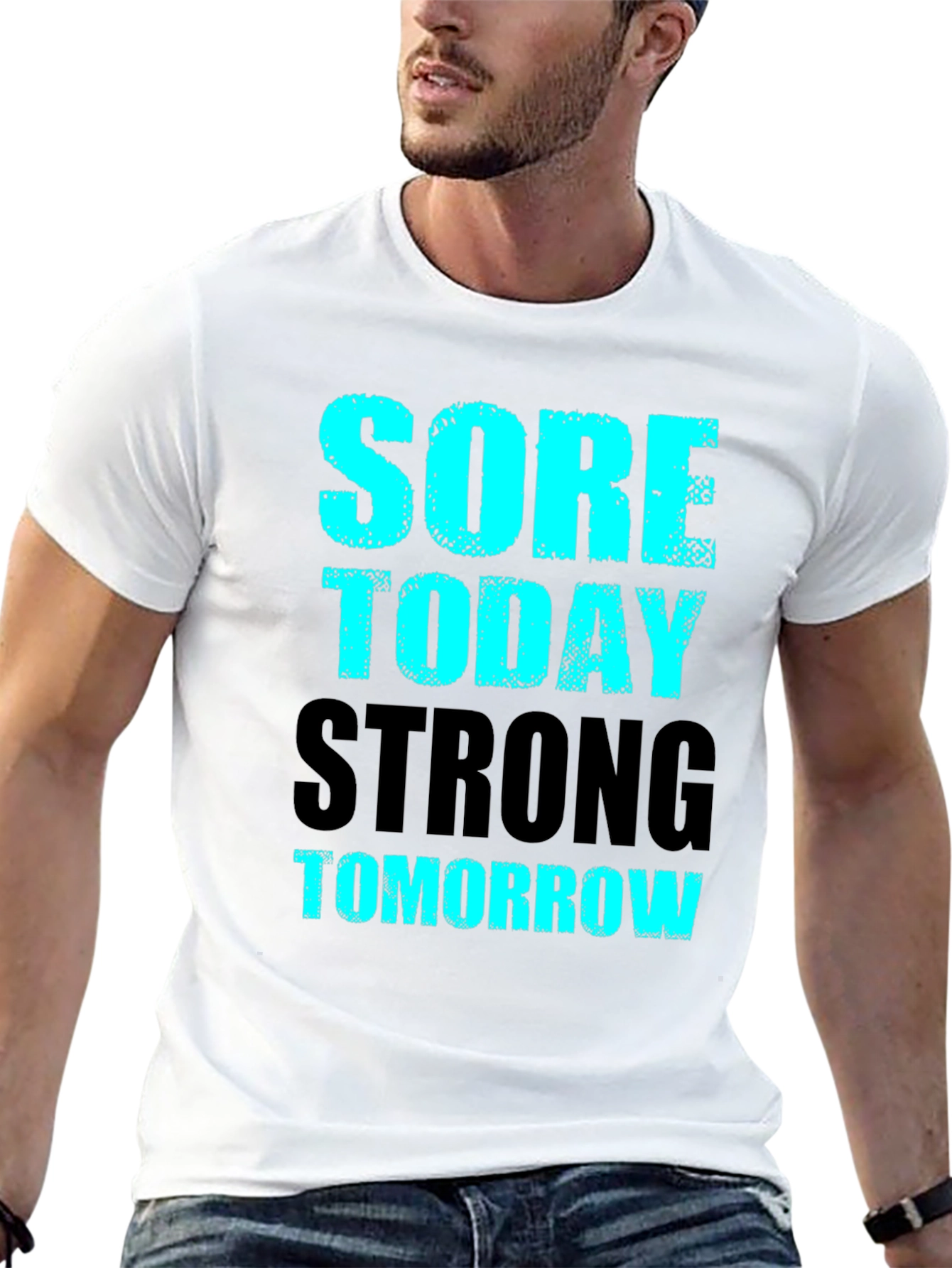 Sore Today Strong Tomorrow Mens Graphic T-Shirt