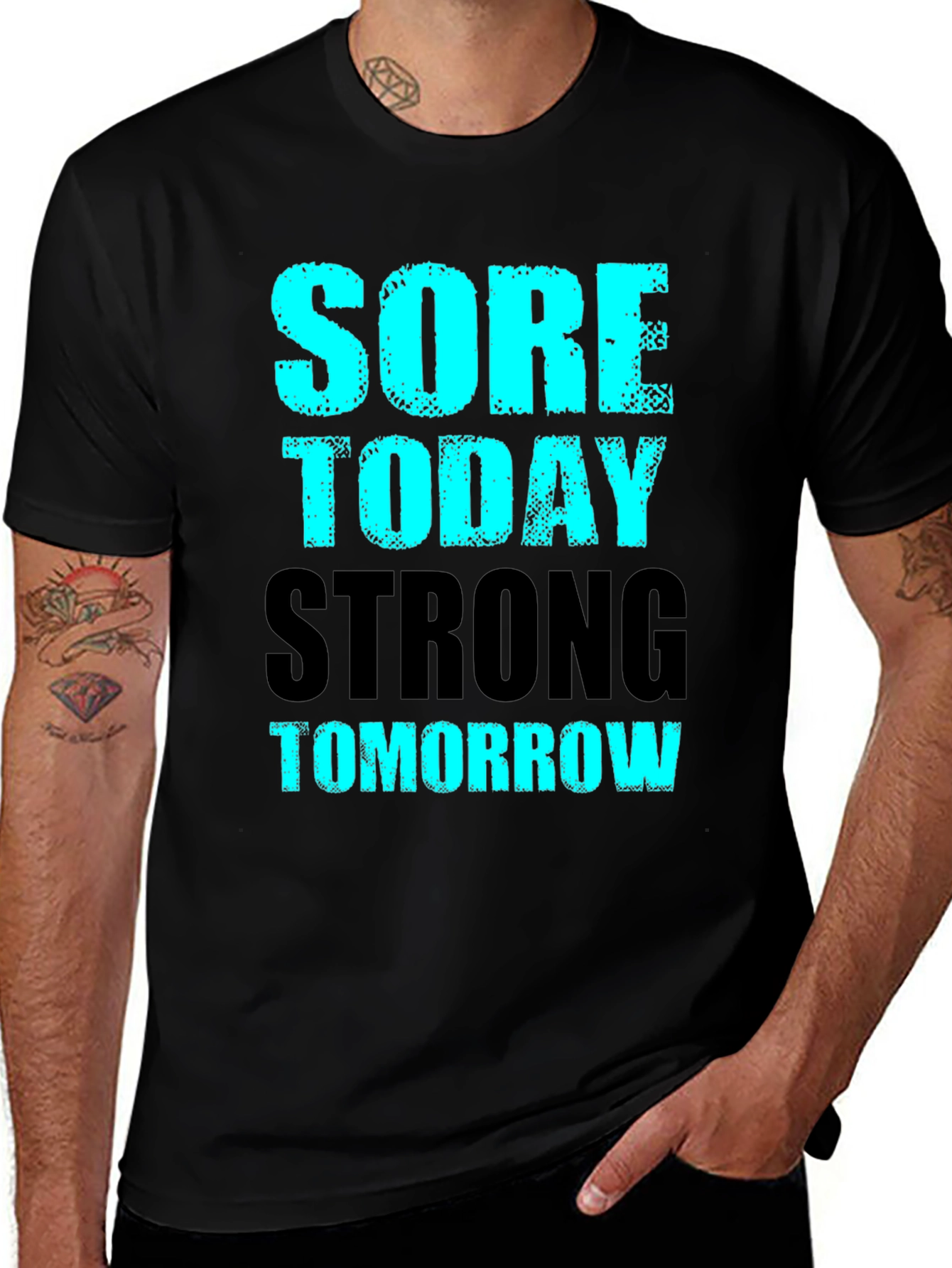 Sore Today Strong Tomorrow Mens Graphic T-Shirt