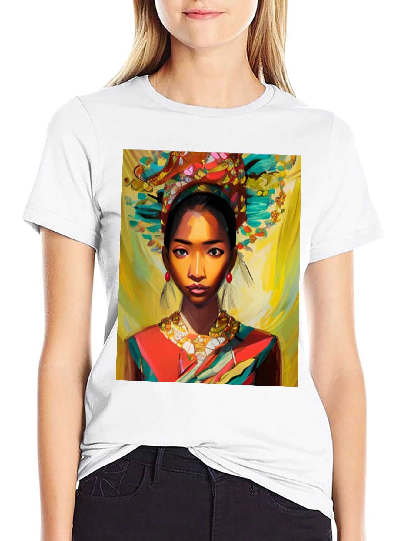 Ethnic Beauty Graphic T-Shirt