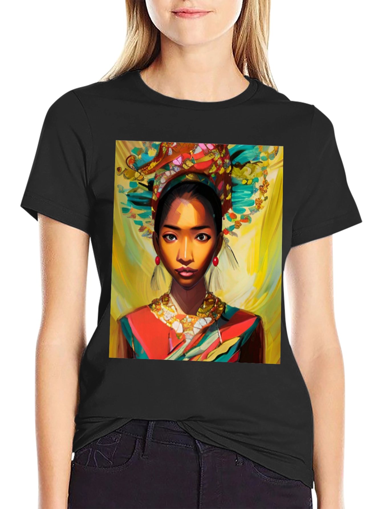 Ethnic Beauty Graphic T-Shirt
