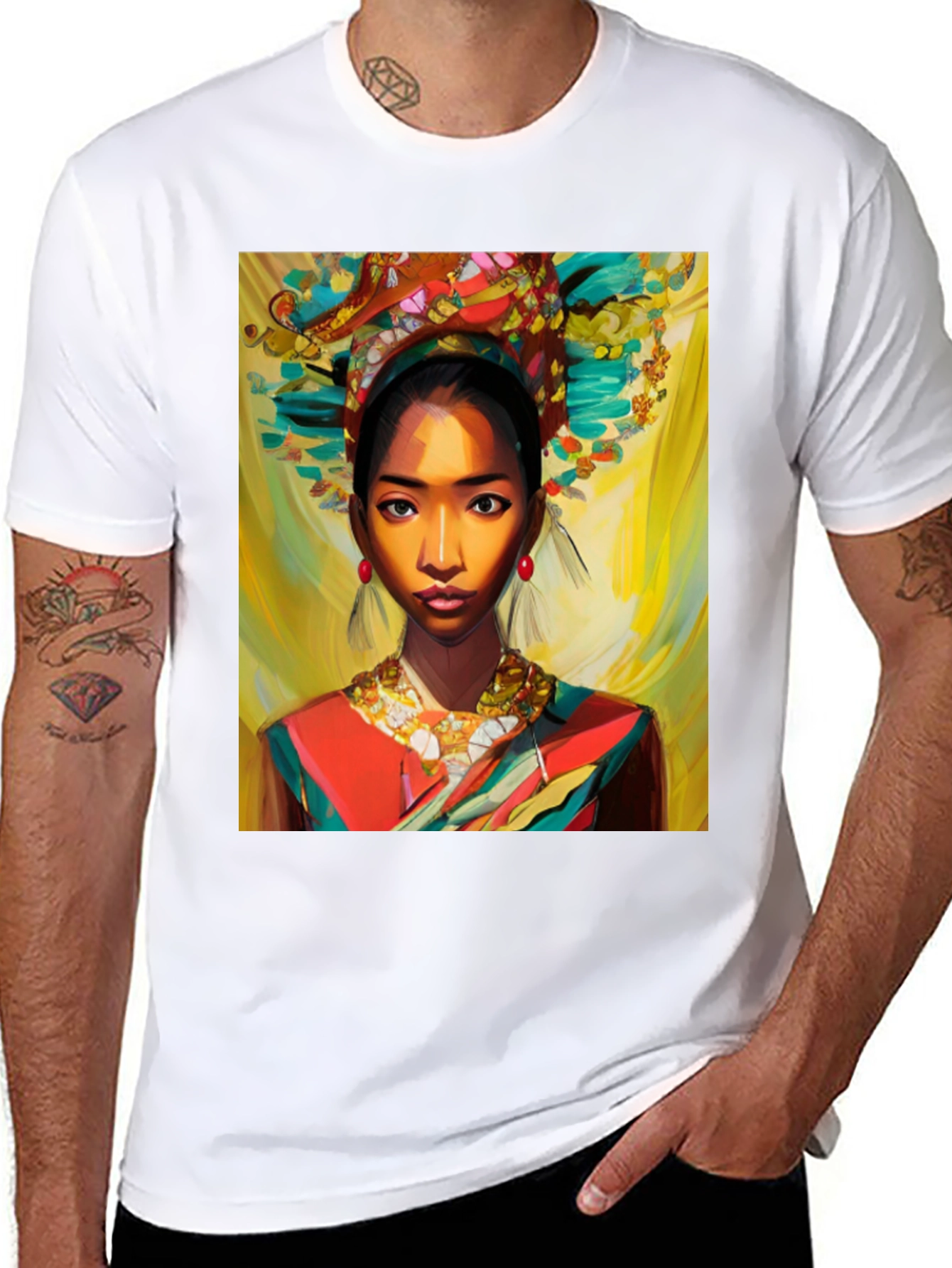 Ethnic Beauty Graphic T-Shirt