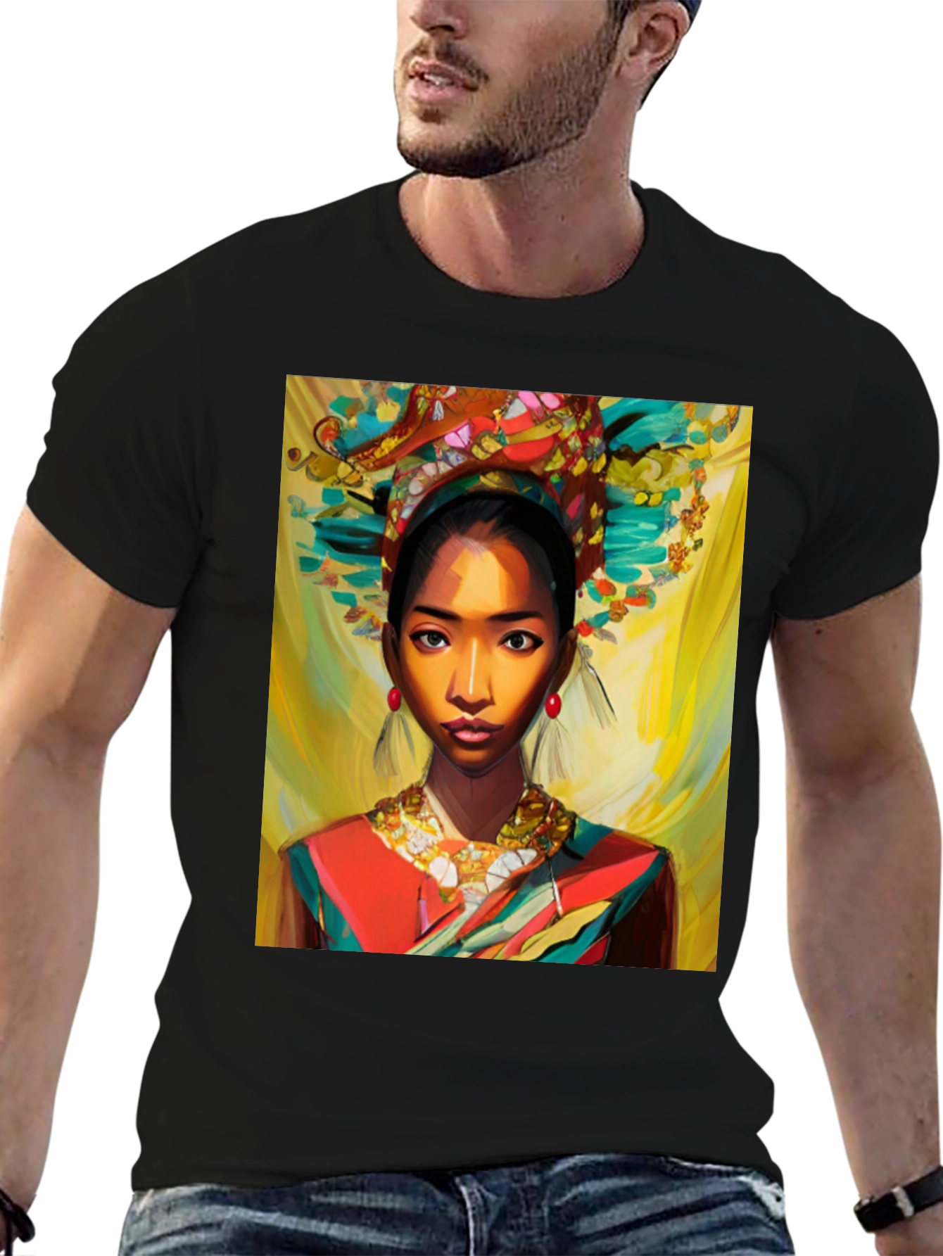 Ethnic Beauty Graphic T-Shirt