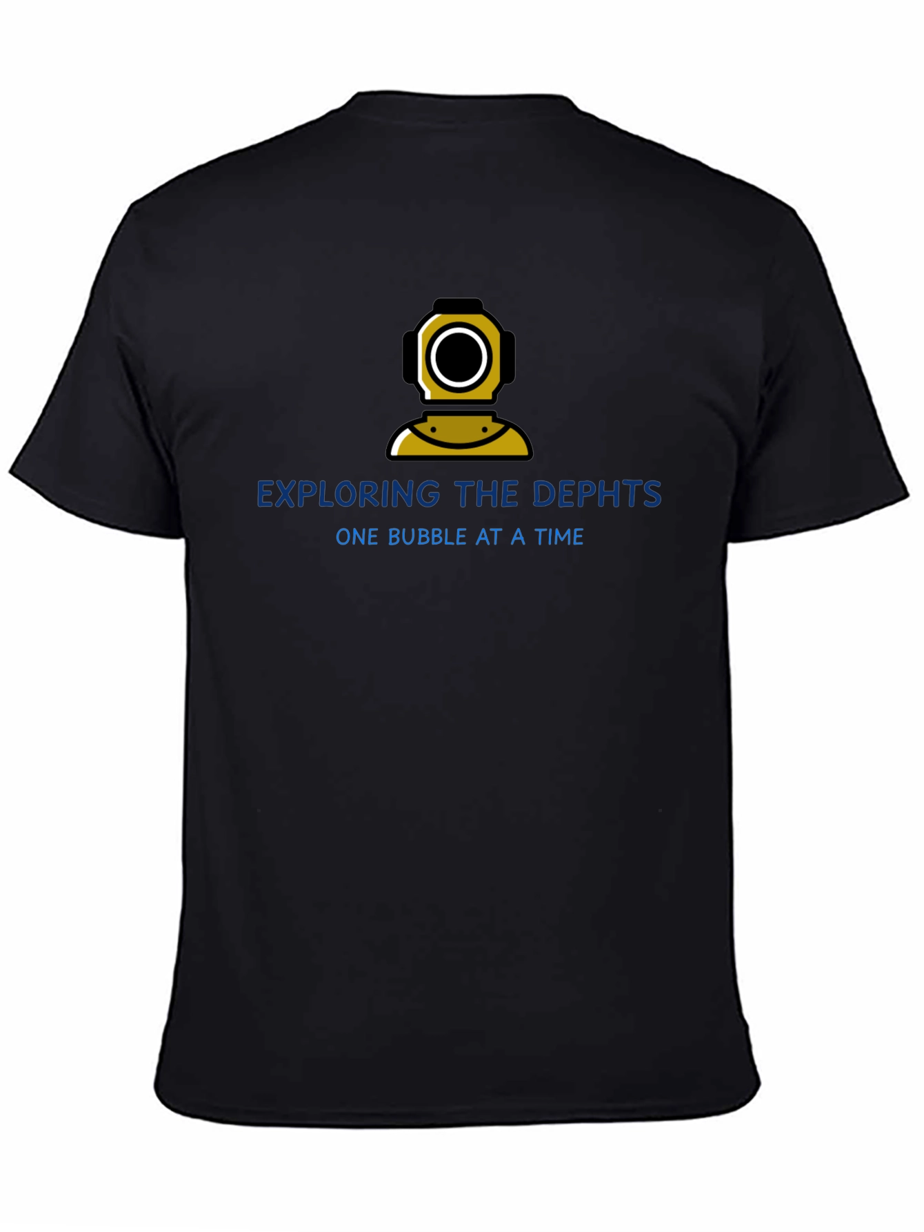 Diving Helmet Graphic Tee - Explore the Depths