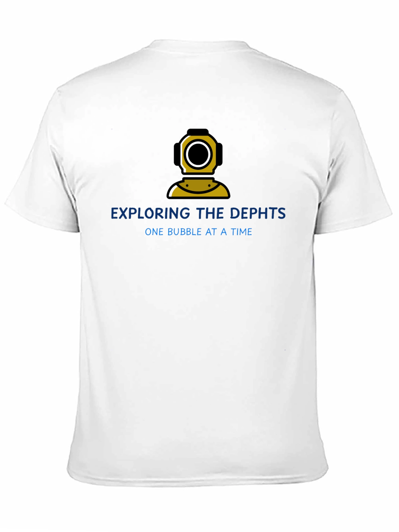 Diving Helmet Graphic Tee - Explore the Depths