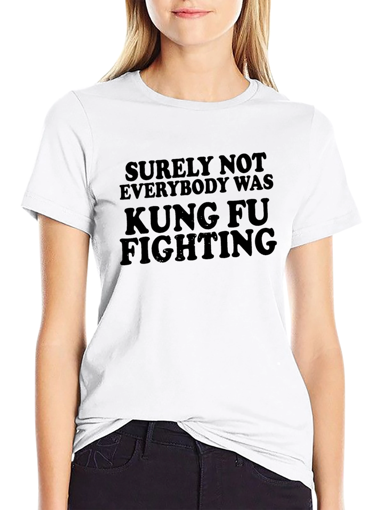 Kung Fu Fighting Graphic Tee - Soft Cotton