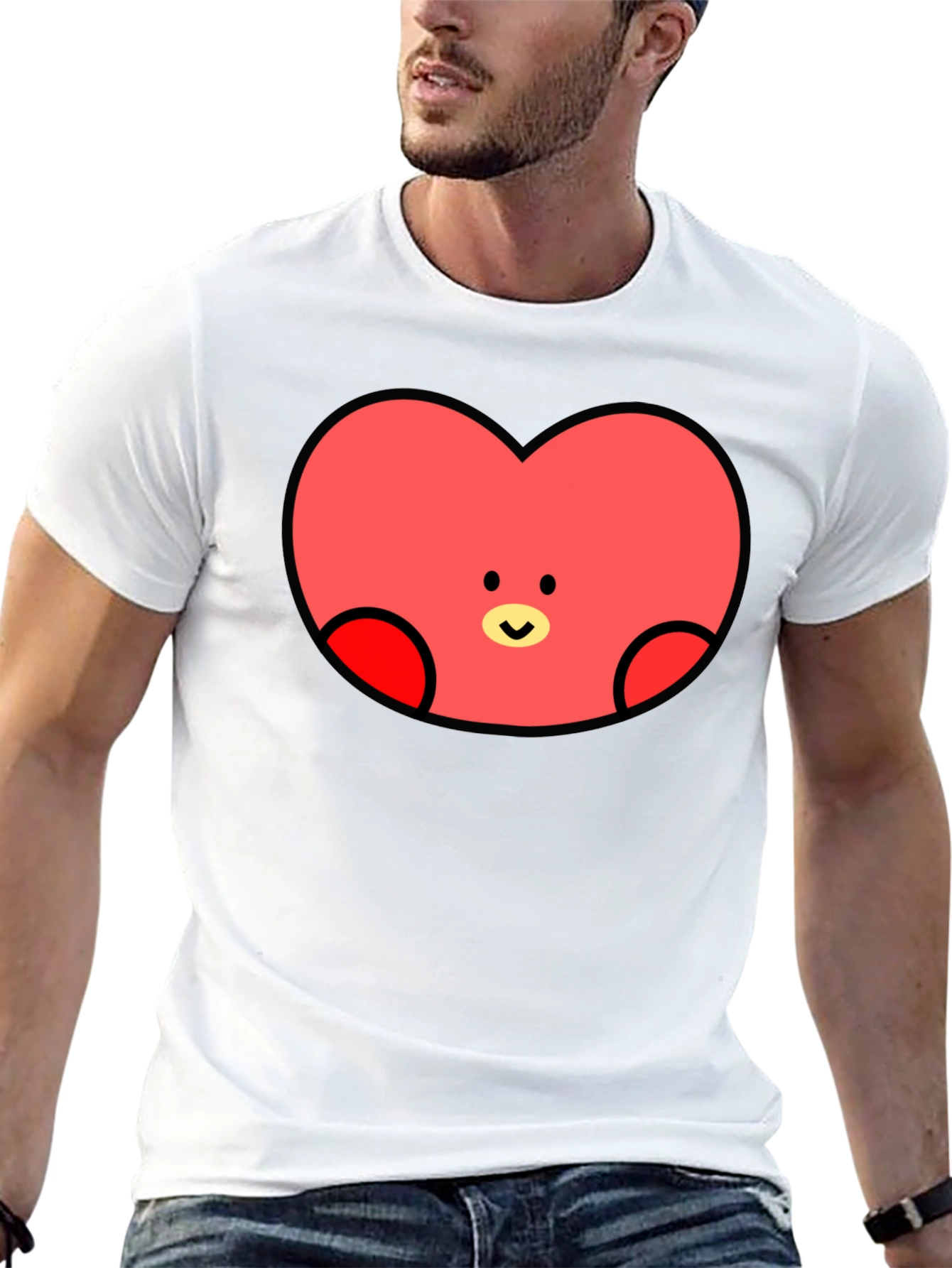 BT21 TATA Heart T-Shirt