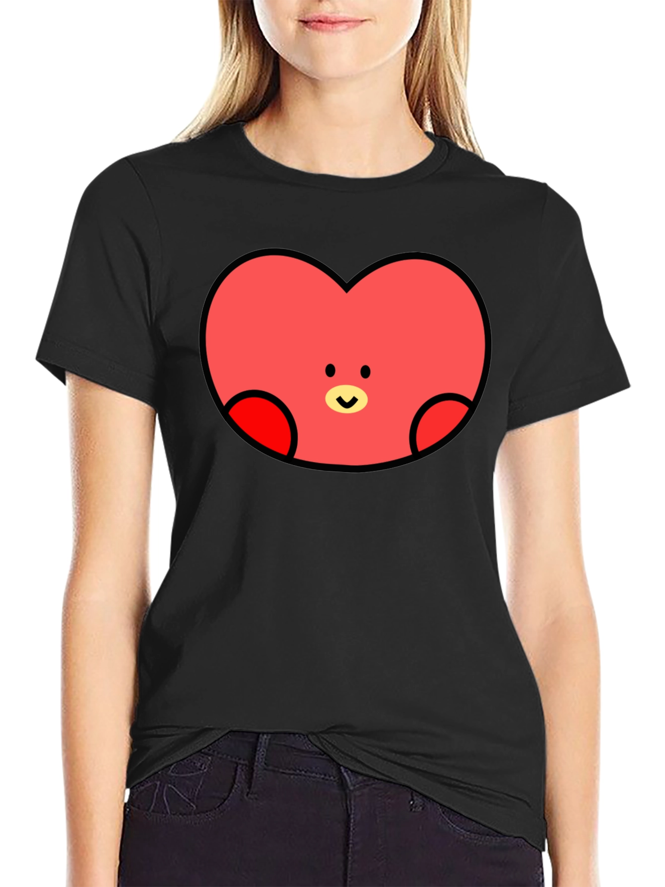 BT21 TATA Heart T-Shirt