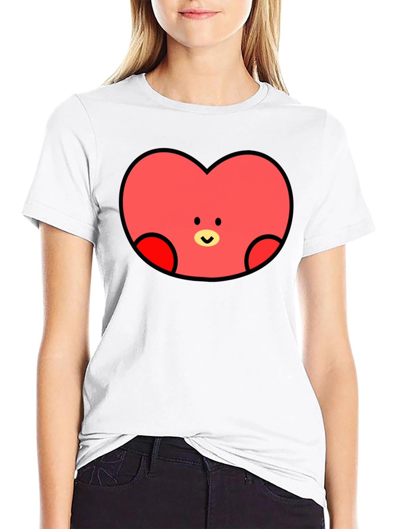 BT21 TATA Heart T-Shirt