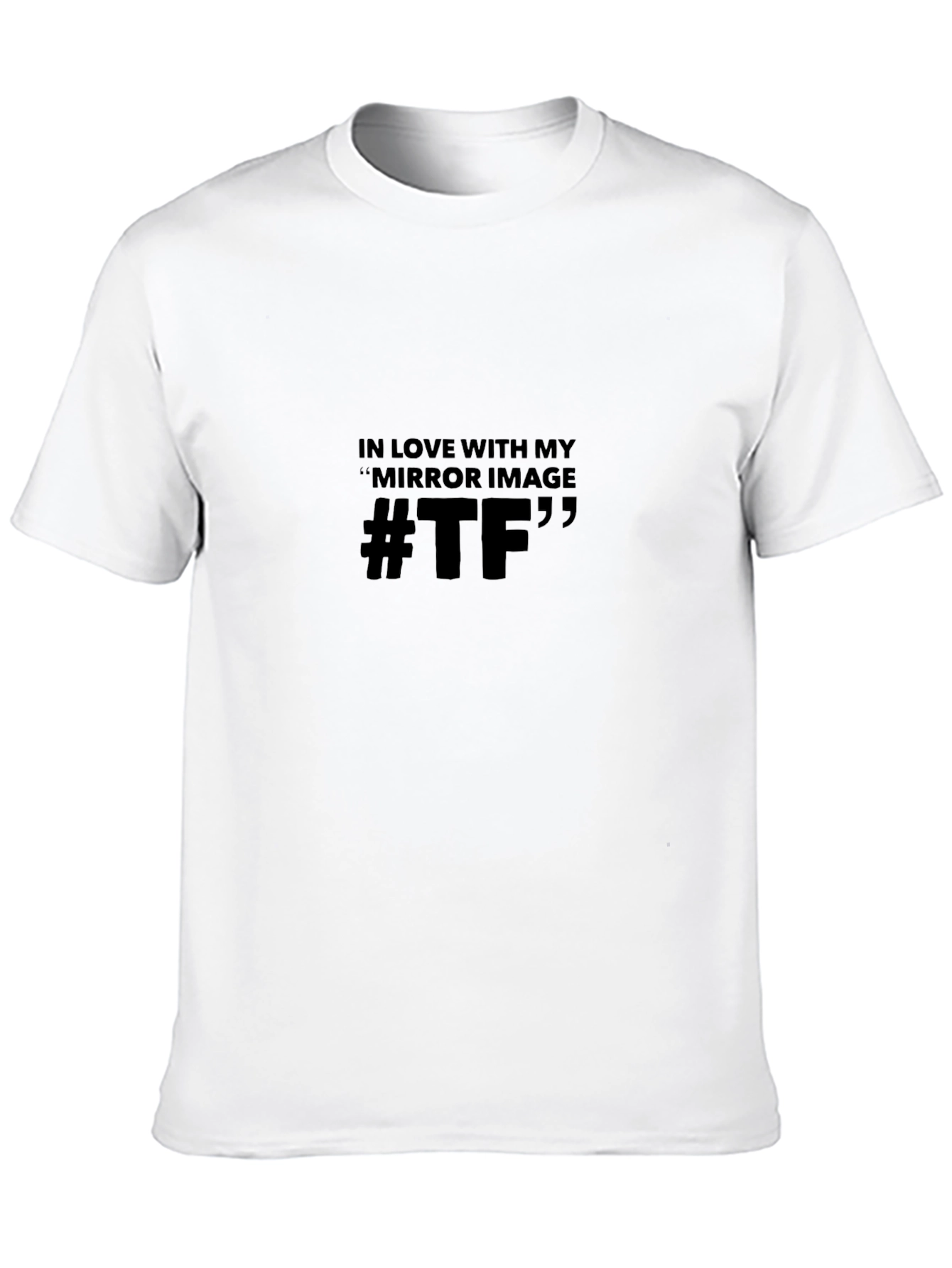 Mirror Image Graphic Tee - Black