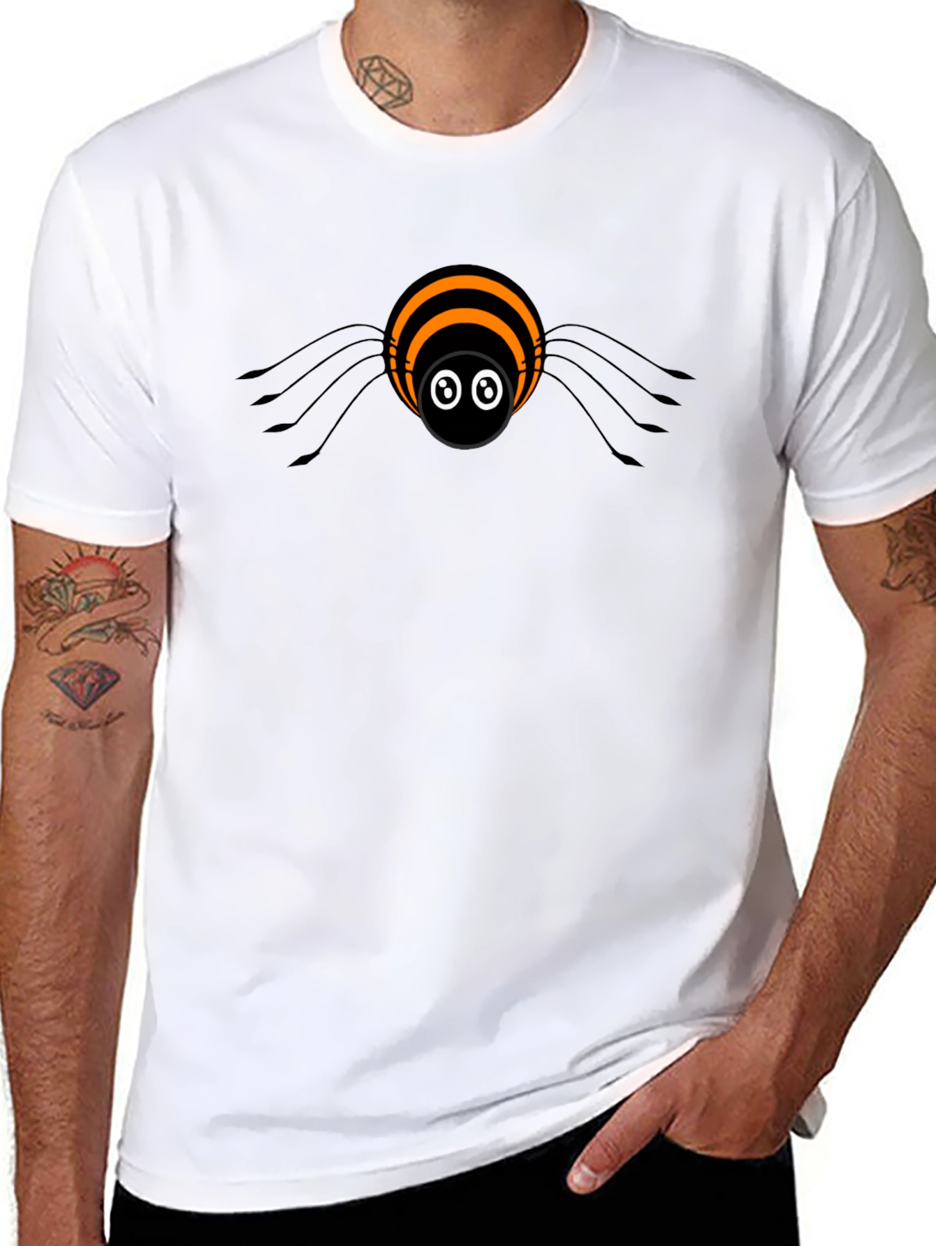 Halloween Spider Graphic Tee