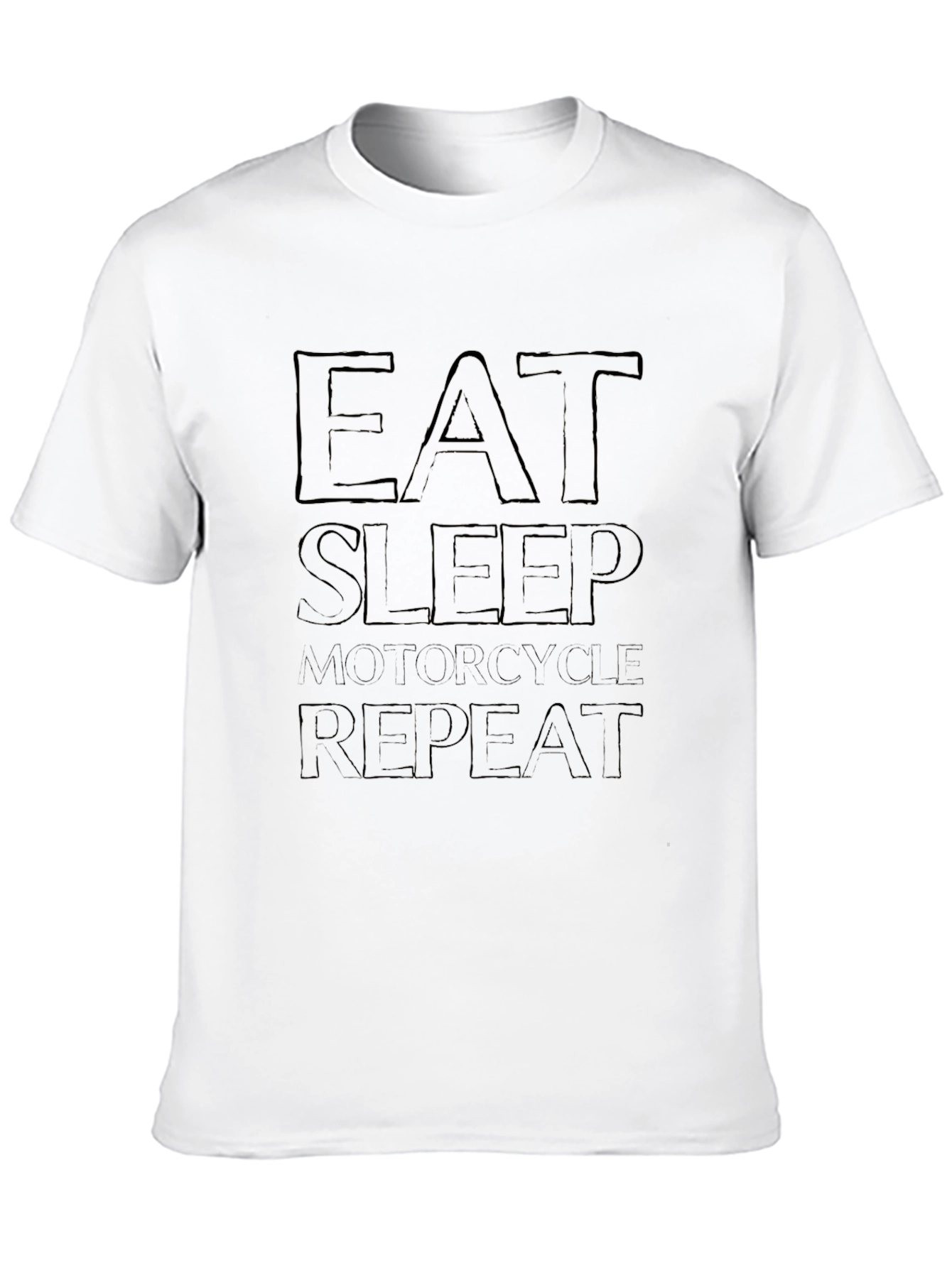 Eat Sleep Motorcycle Repeat Graphic Tee