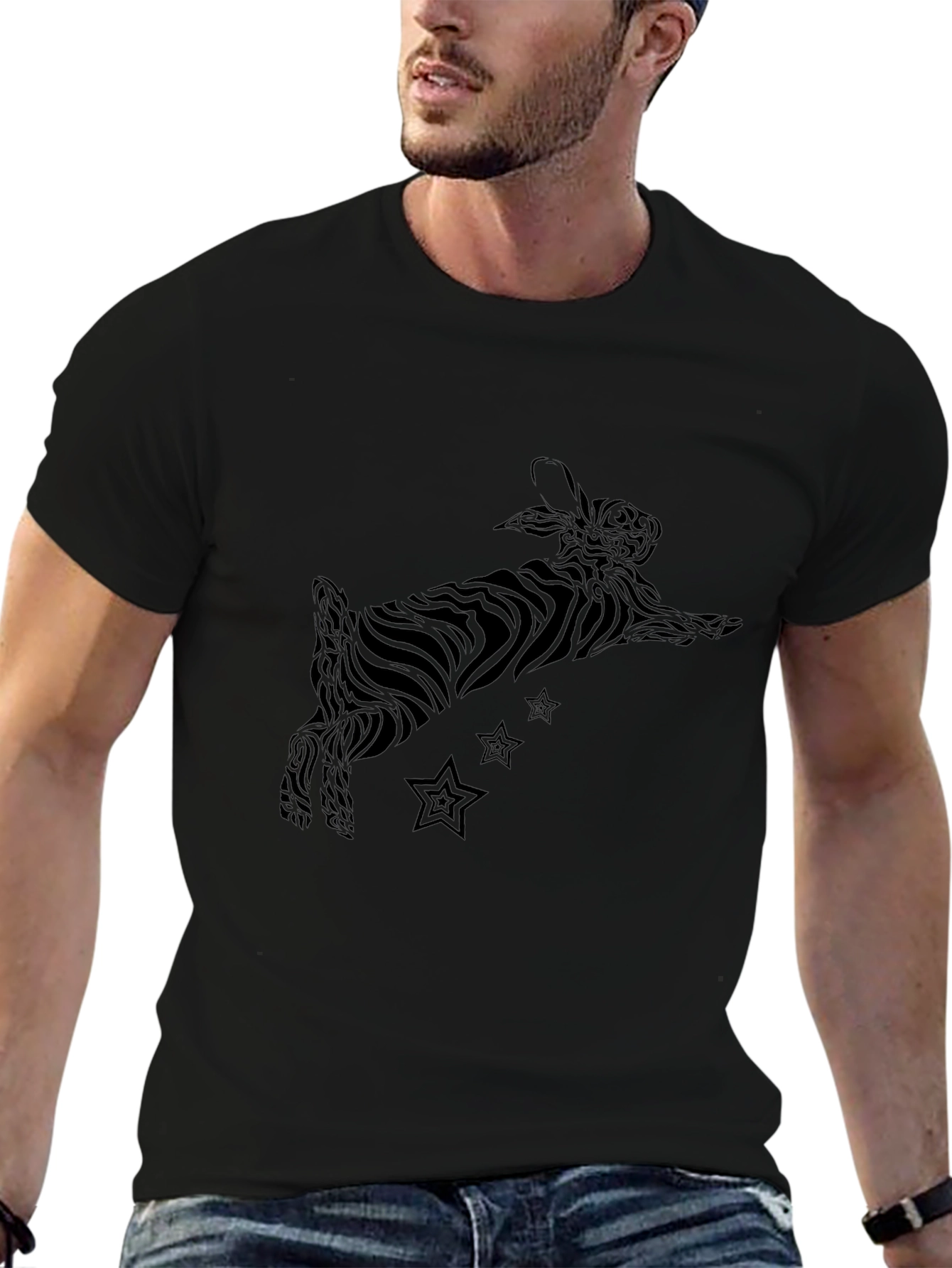 Tribal Rabbit Graphic Tee
