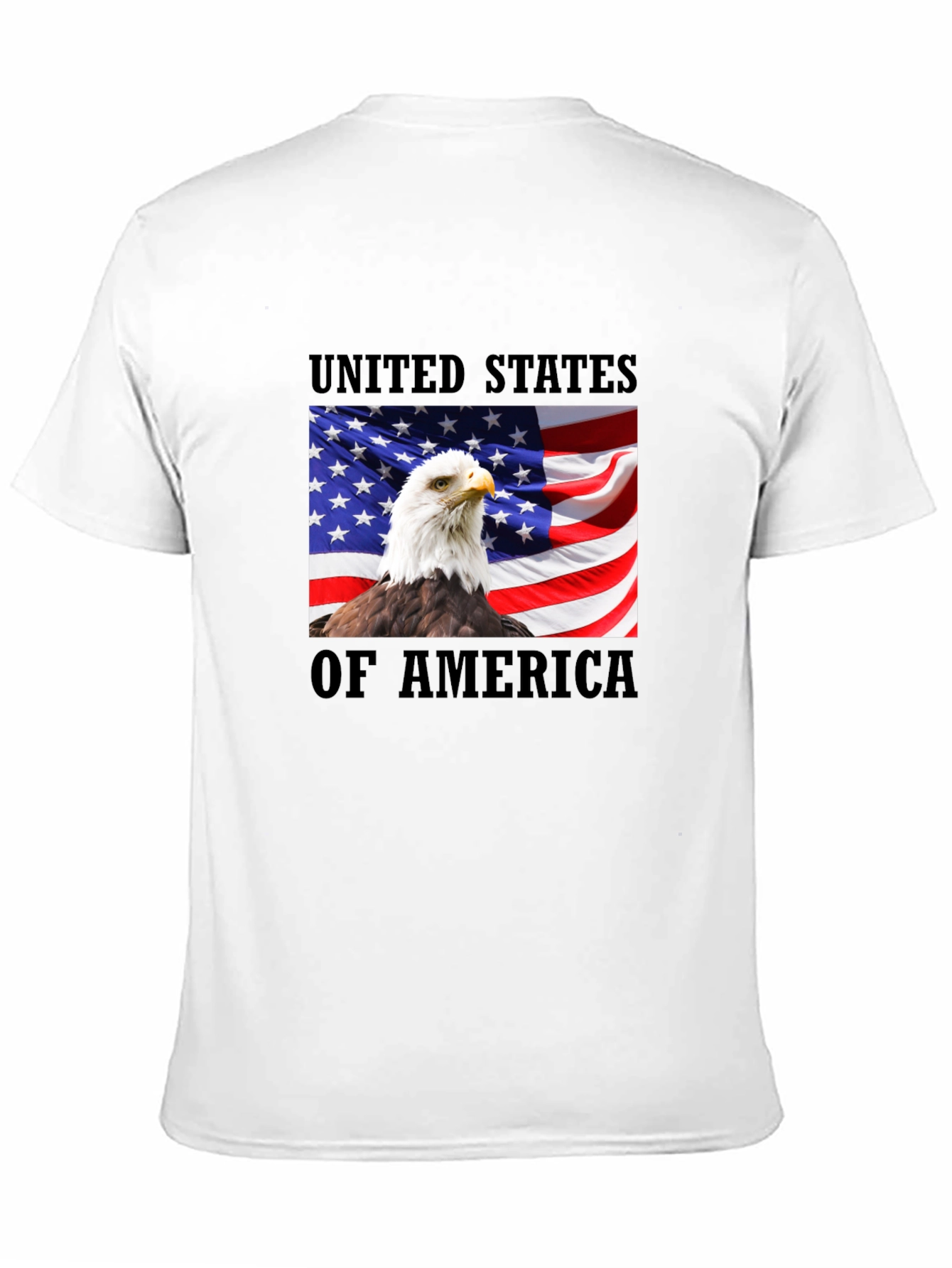 USA Eagle Graphic T-Shirt - Patriotic Pride
