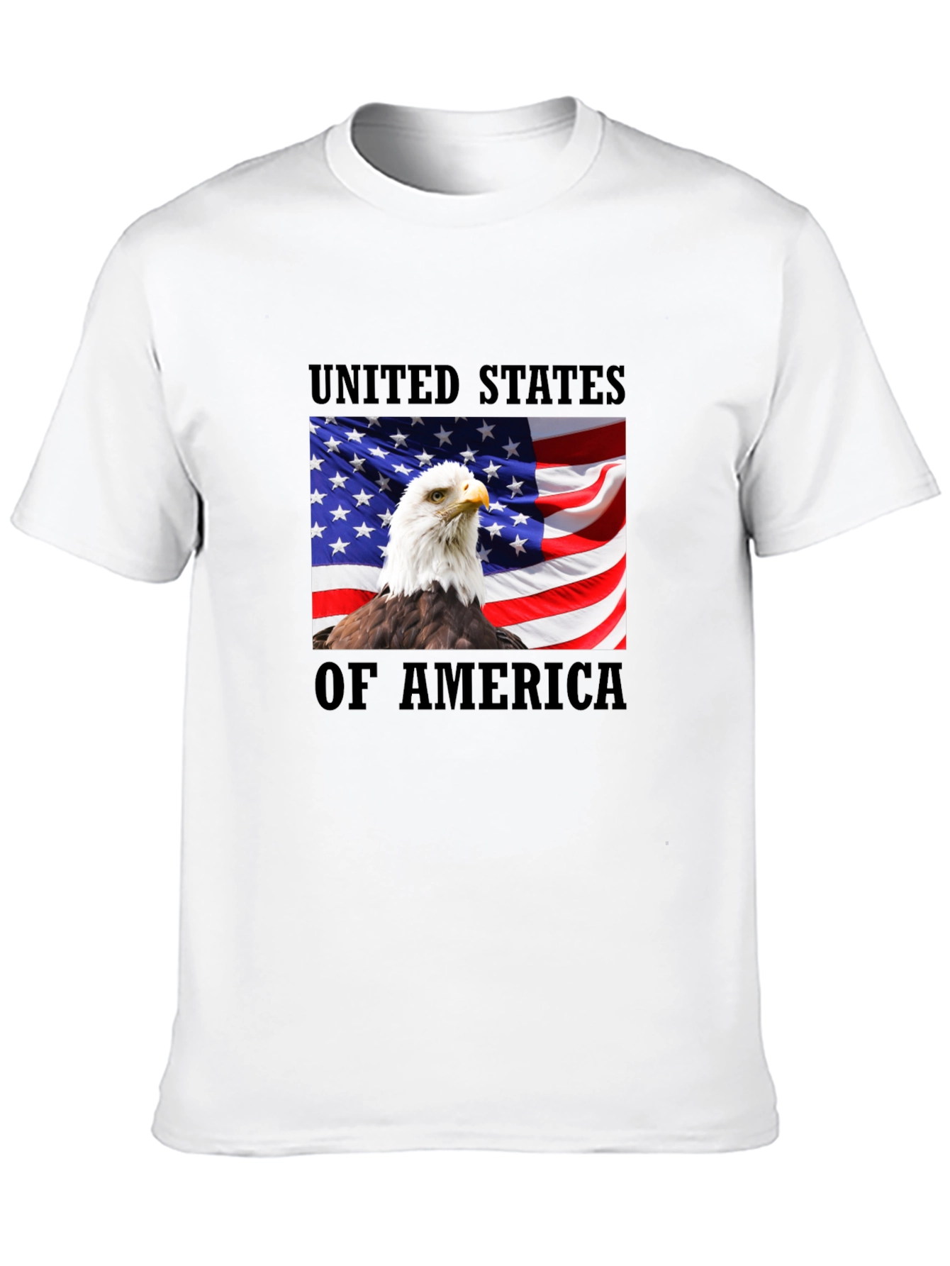 USA Eagle Graphic T-Shirt - Patriotic Pride