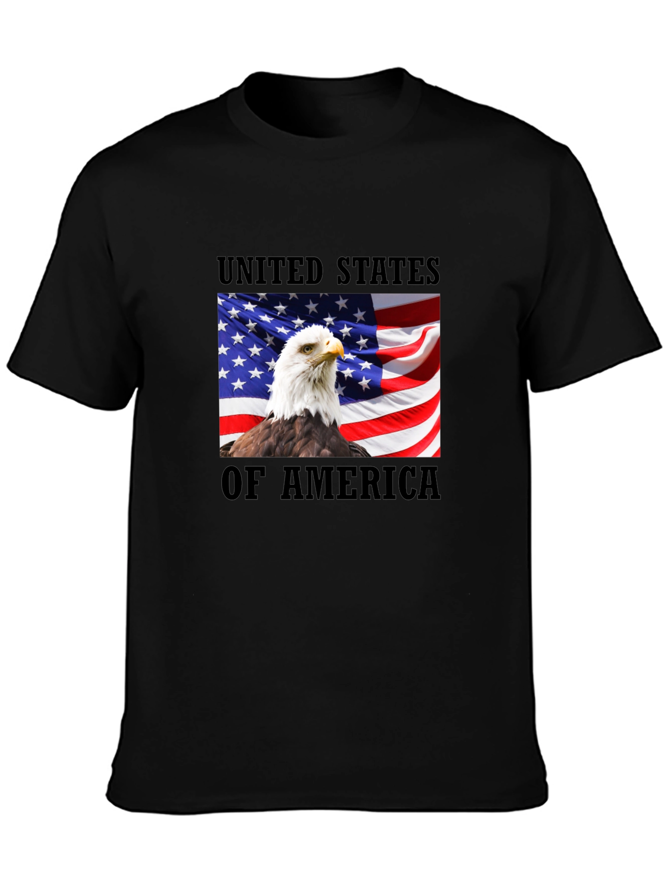 USA Eagle Graphic T-Shirt - Patriotic Pride