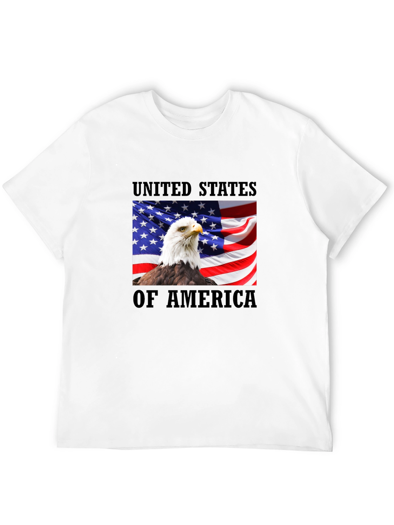 USA Eagle Graphic T-Shirt - Patriotic Pride